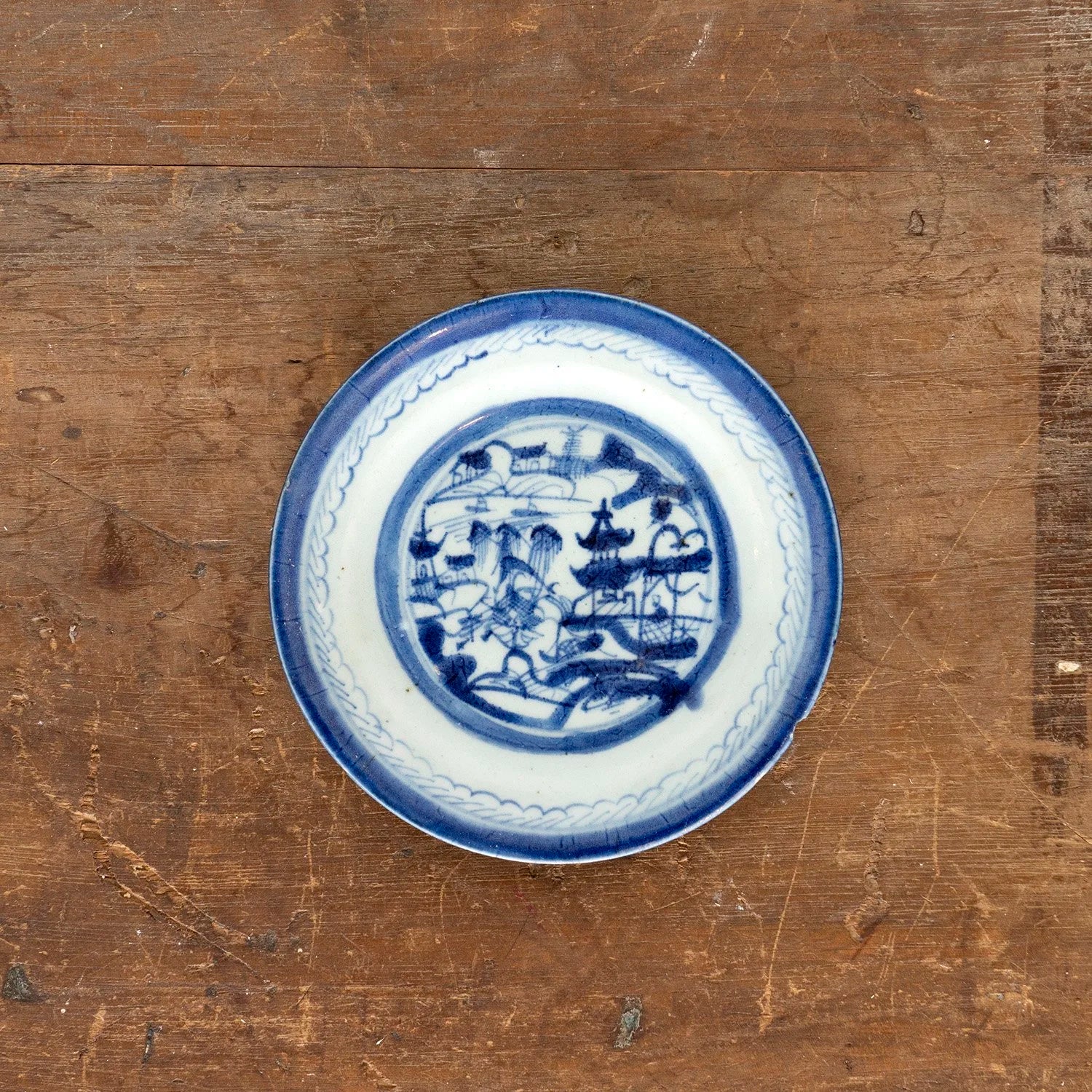 CHINESE EXPORT PORCELAIN PLATE #4