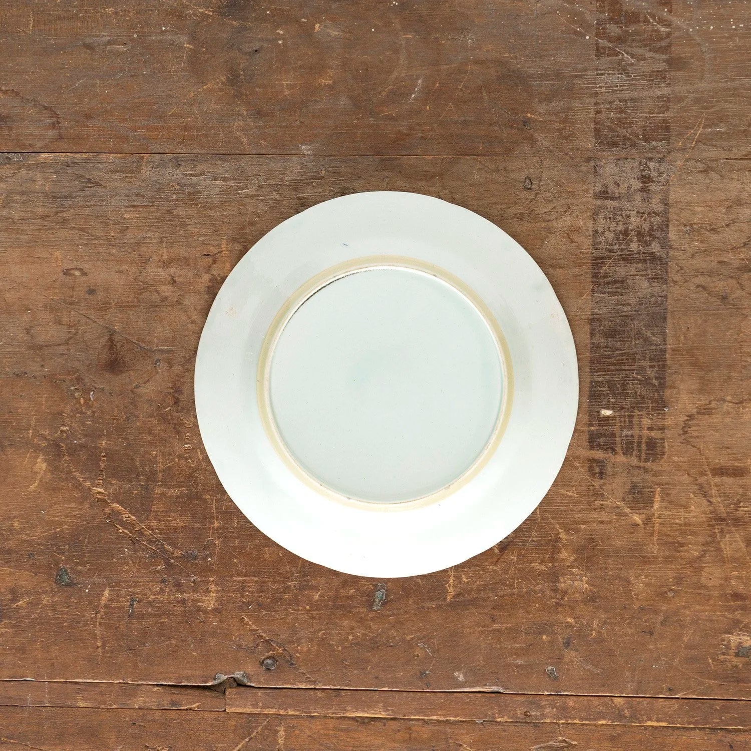 CHINESE EXPORT STYLE TRANSFERWARE PLATE #1