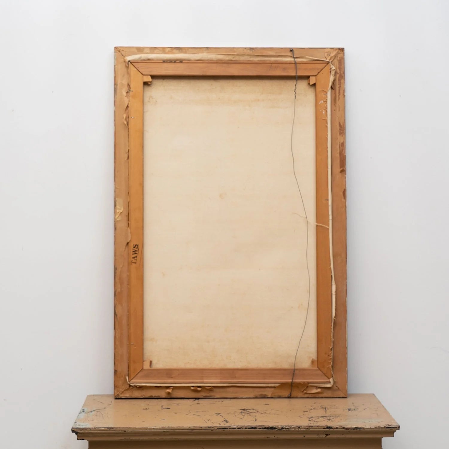 FRAMED OIL ON CANVAS OF CHARIOT RACE