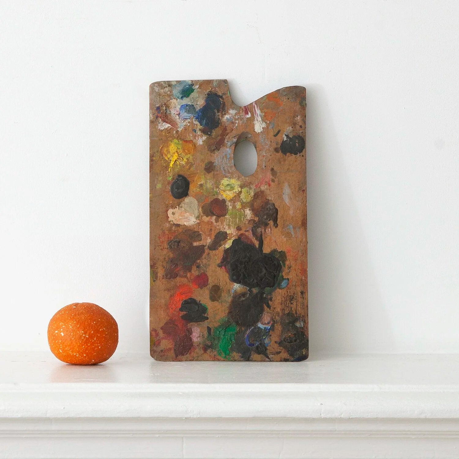 PAINTERS PALETTES - OIL ON ARTIST PALETTE