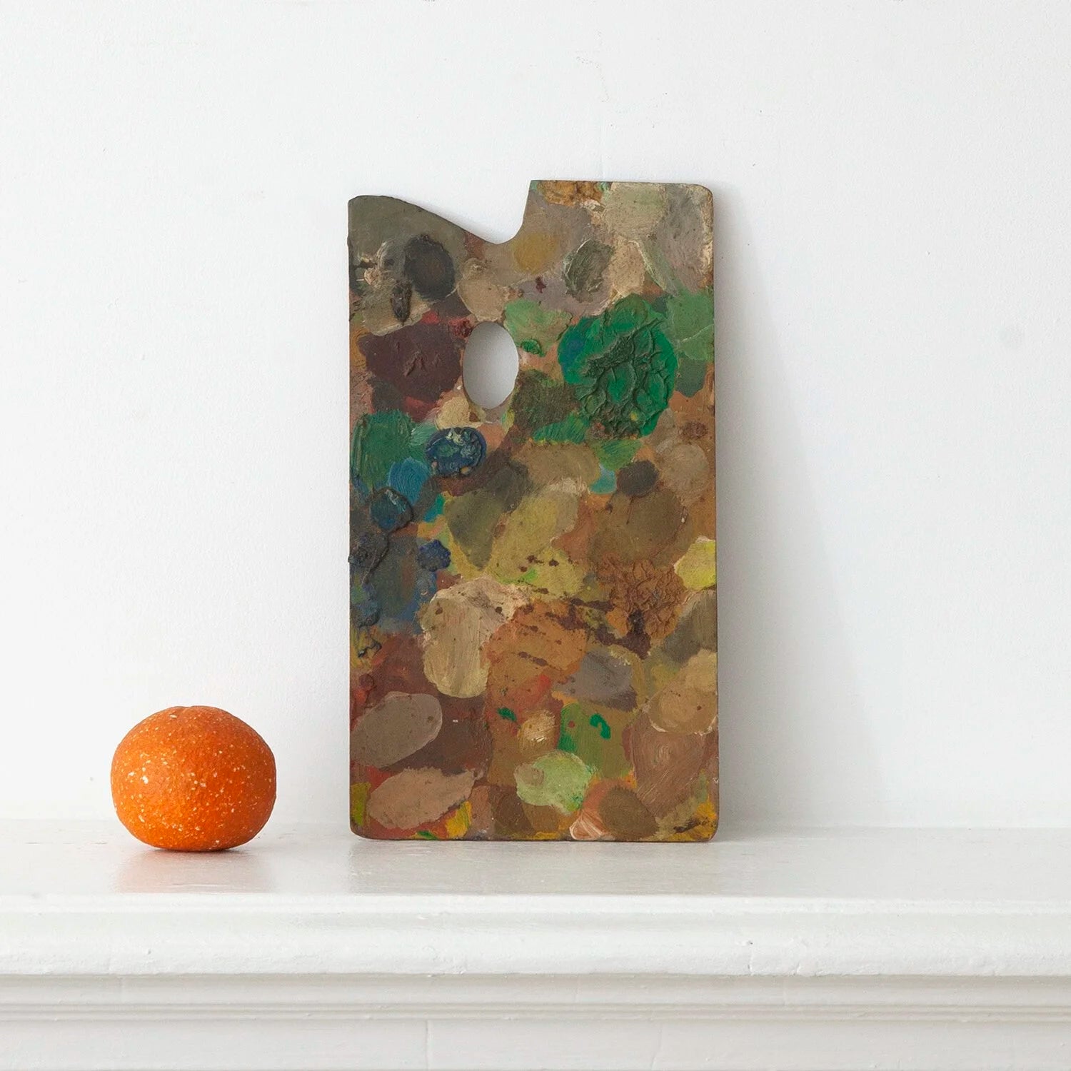 PAINTERS PALETTES - OIL ON ARTIST PALETTE