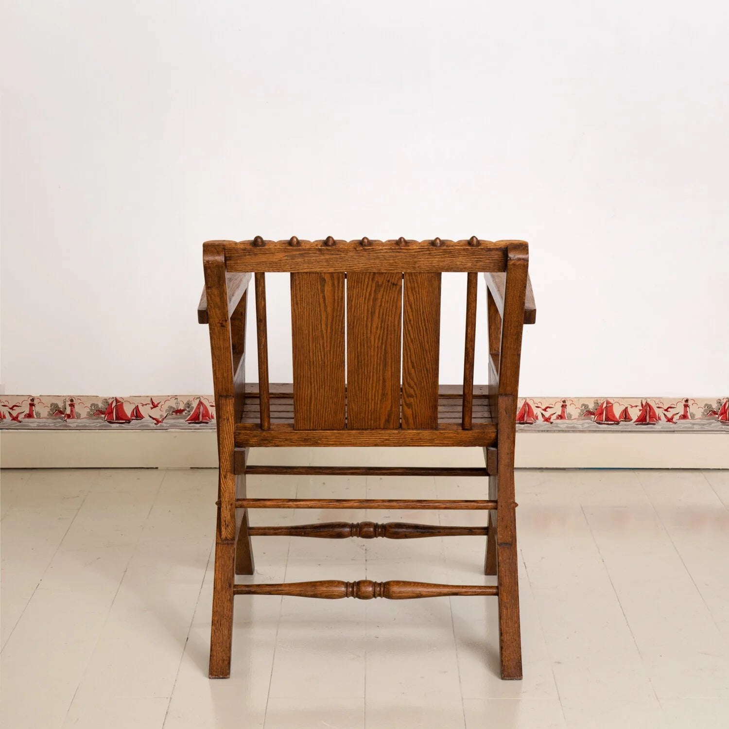 AESTHETIC MOVEMENT DECK CHAIR