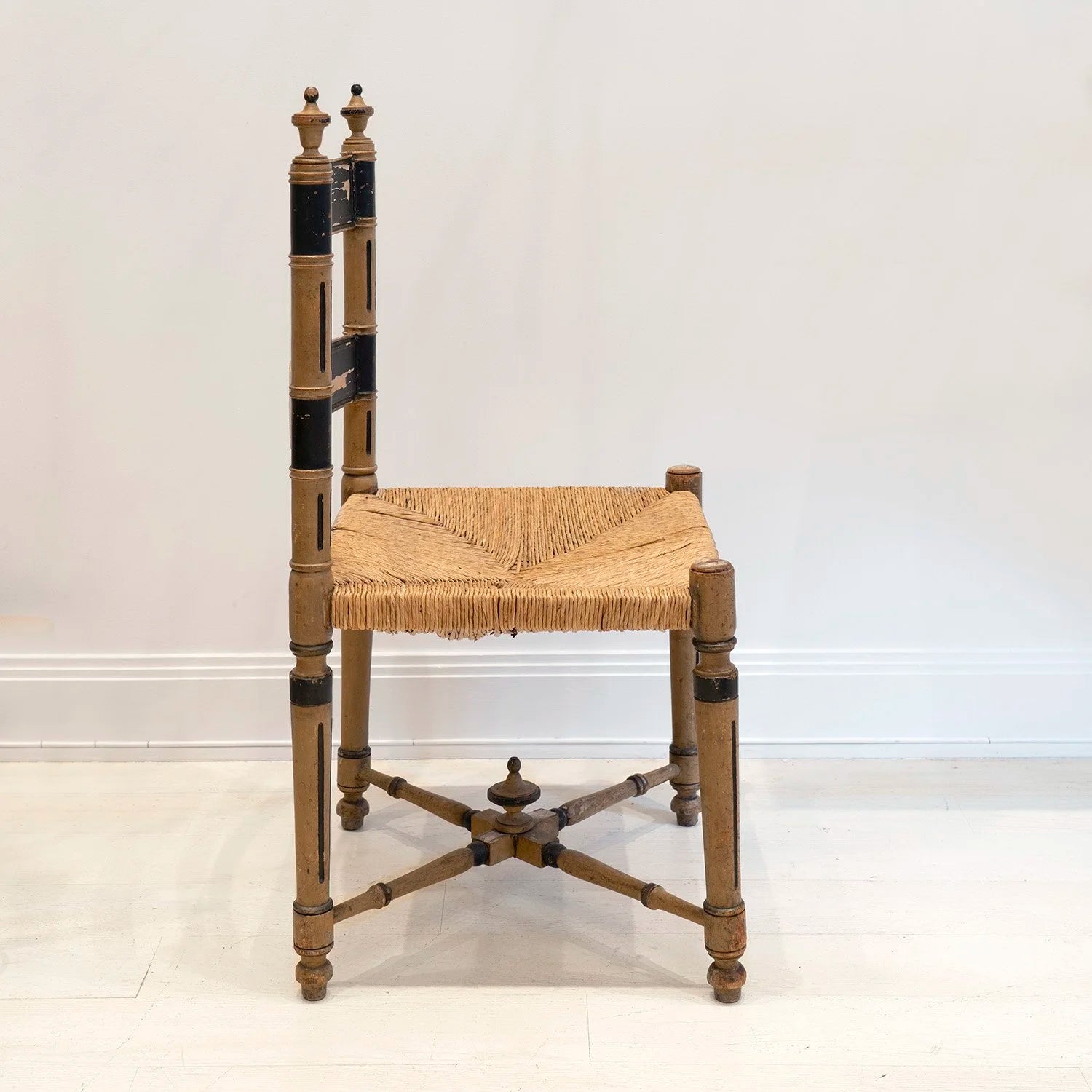 AMERICAN EMPIRE PAINTED SIDE CHAIR