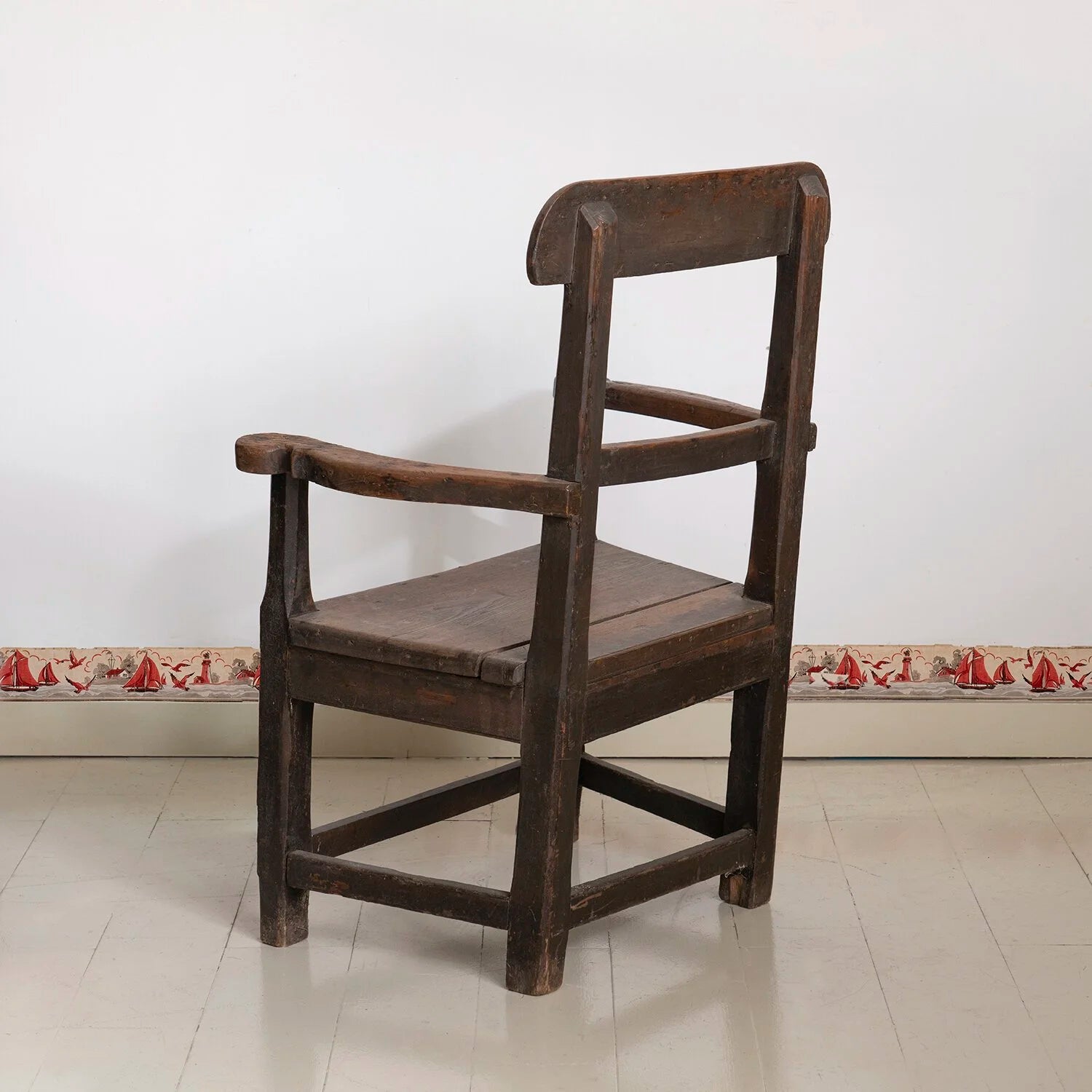 ANTIQUE IRISH ARMCHAIR