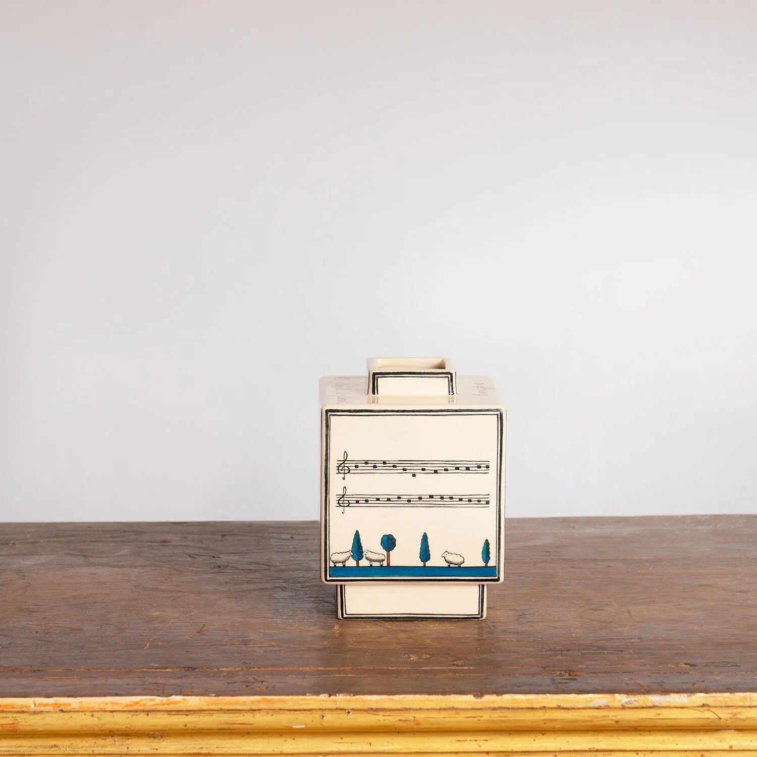 ART DECO VASE BY ROBERT LALLEMANT