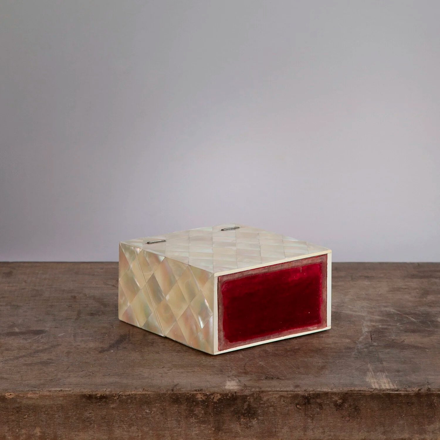 MOTHER OF PEARL INLAY BOX