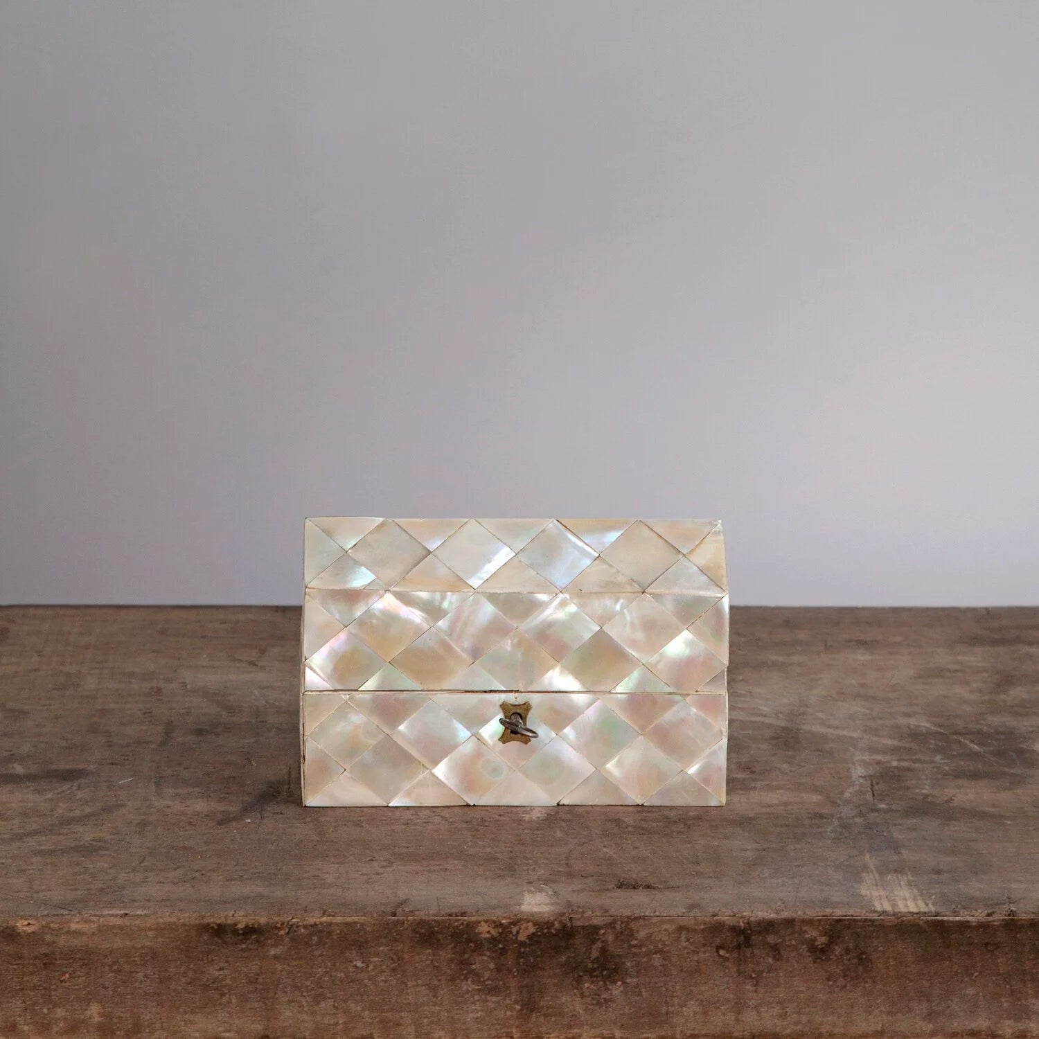 MOTHER OF PEARL INLAY PERFUME CASE