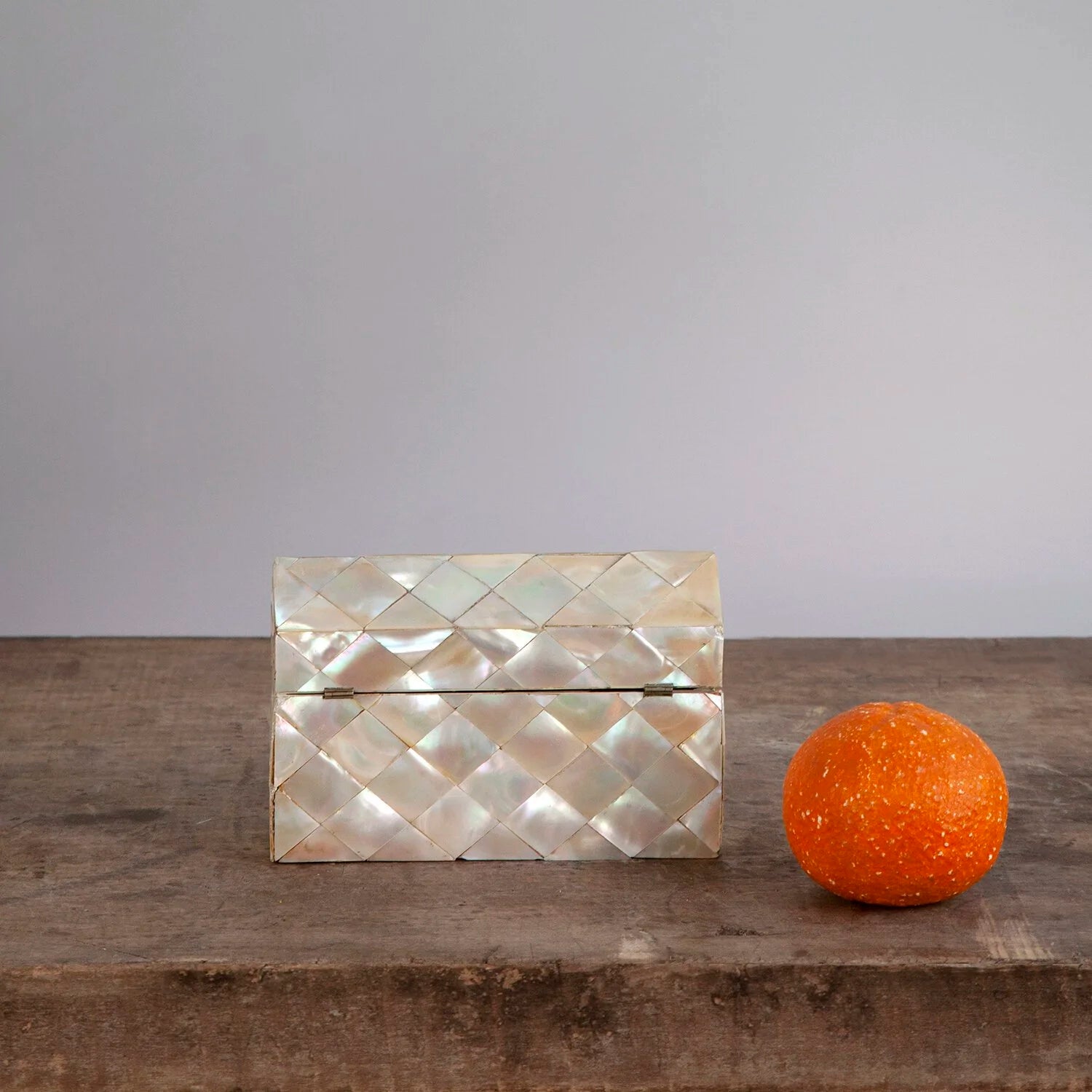 MOTHER OF PEARL INLAY PERFUME CASE