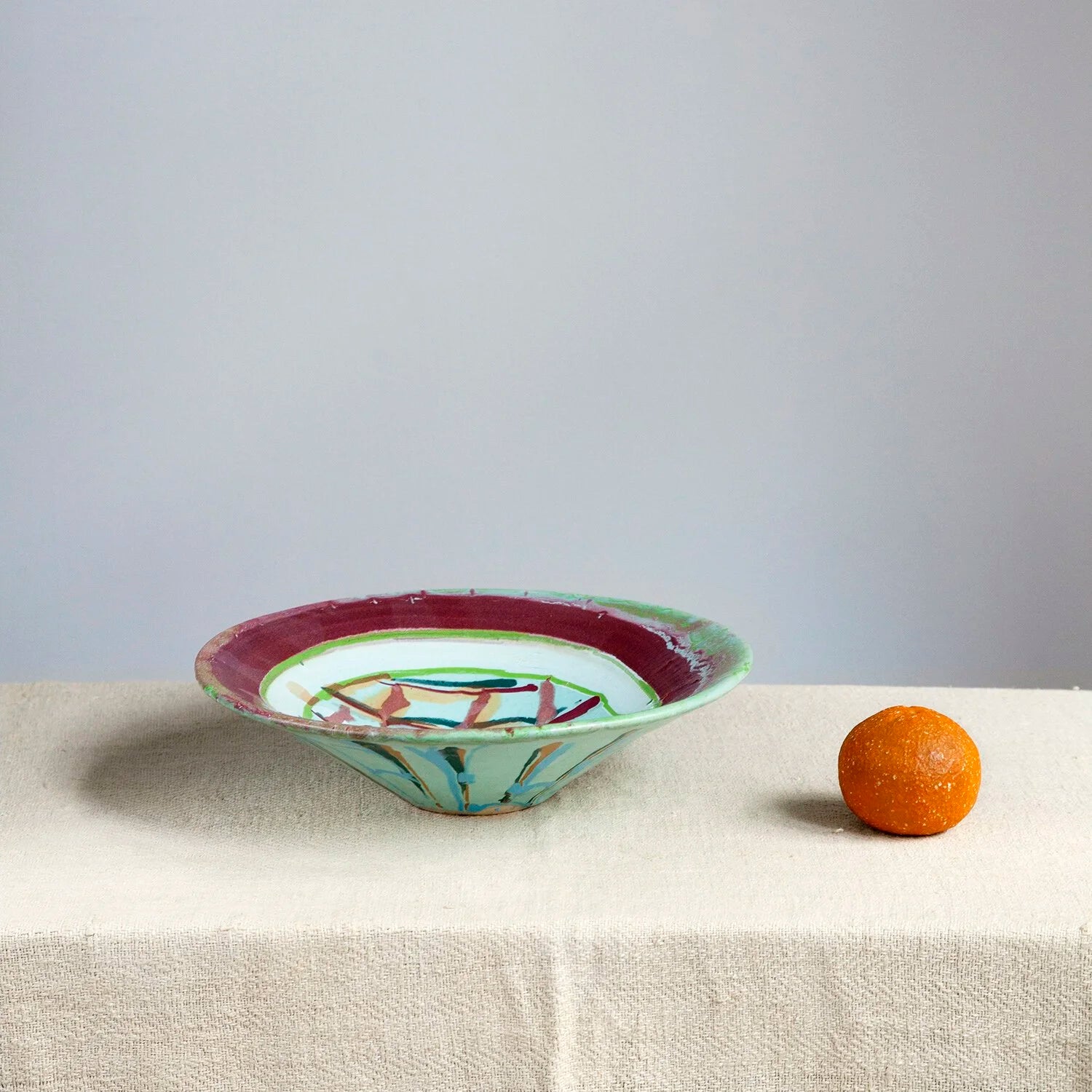MIDCENTURY STUDIO POTTERY BOWL I
