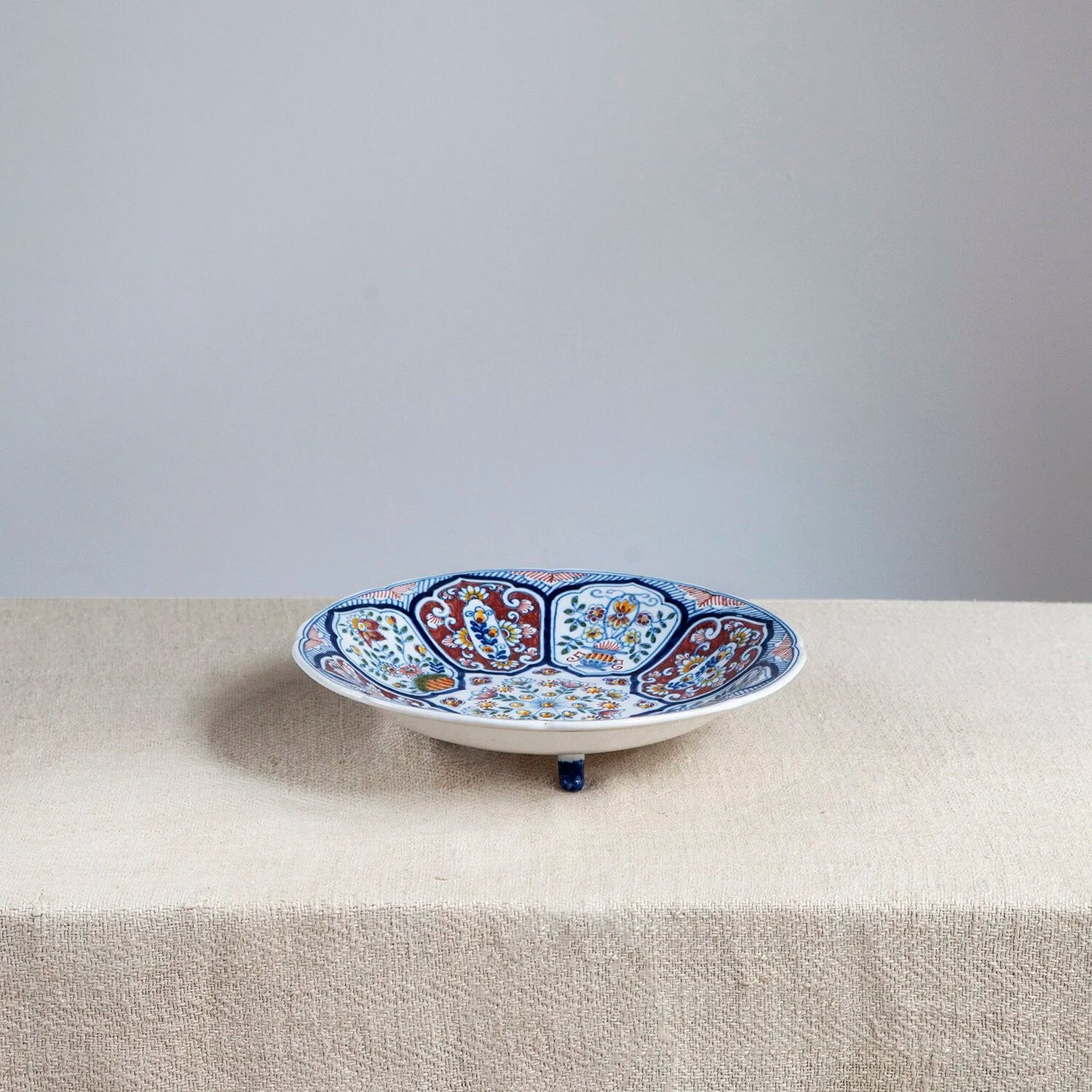DELFT POLYCHROME GRAPE PLATE