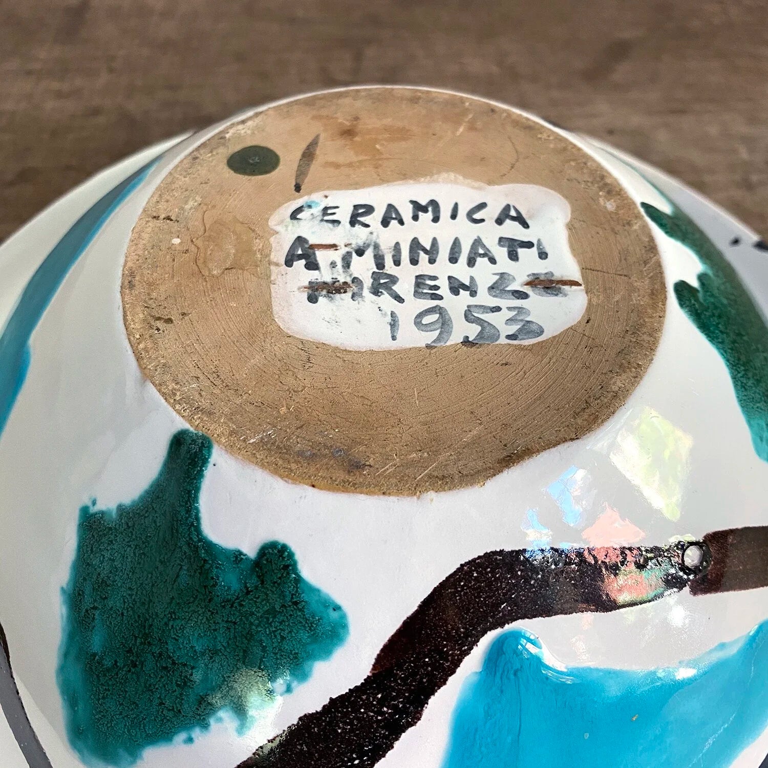 MIDCENTURY STUDIO POTTERY BOWL II