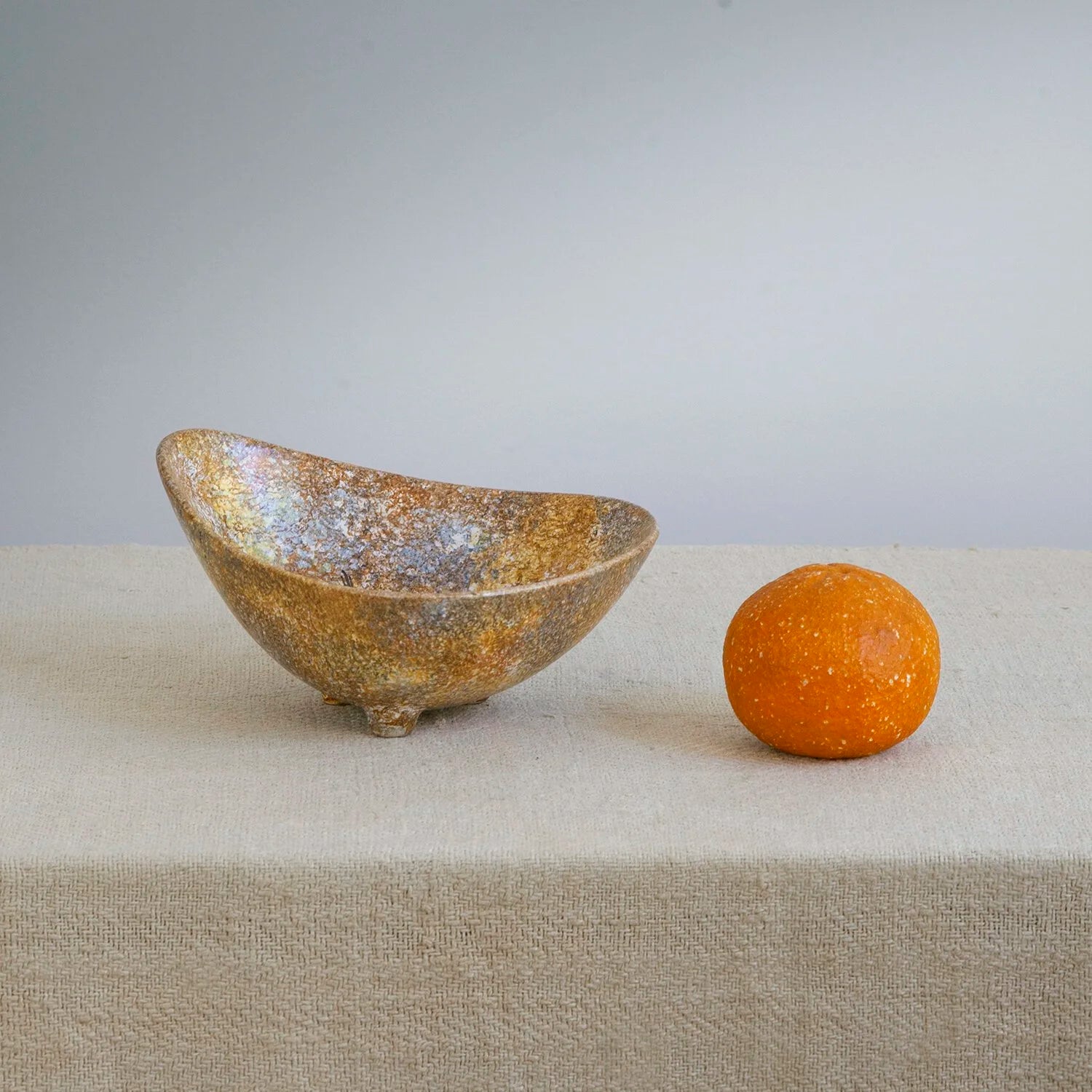 MIDCENTURY STUDIO POTTERY DISH