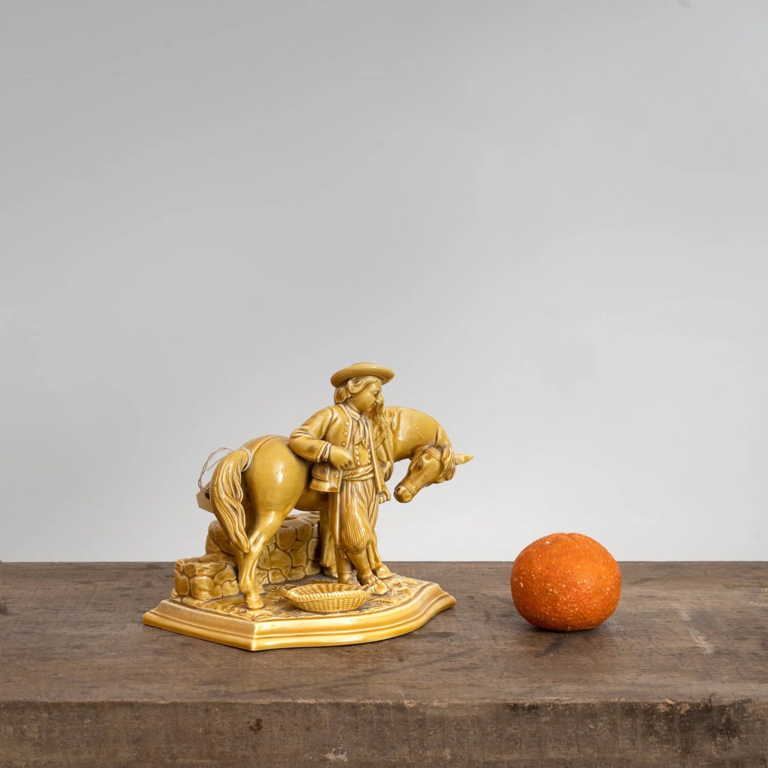 FIGURAL ANTIQUE PIPE HOLDER