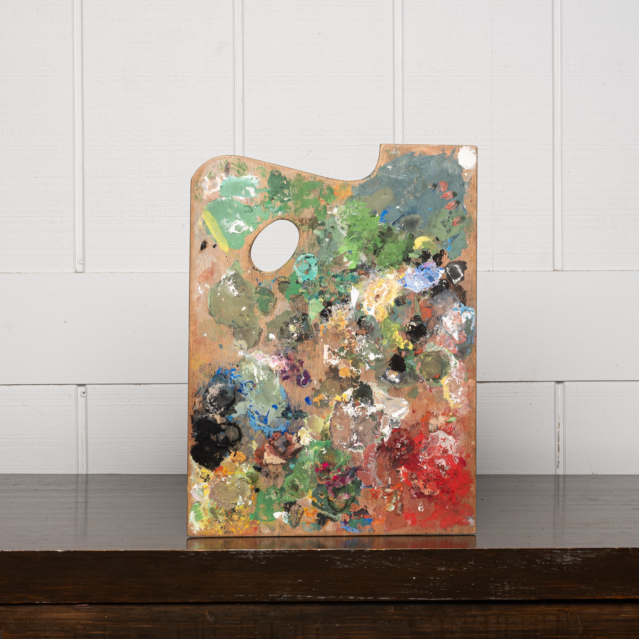 Painted Artist Palette, Early 20th Century