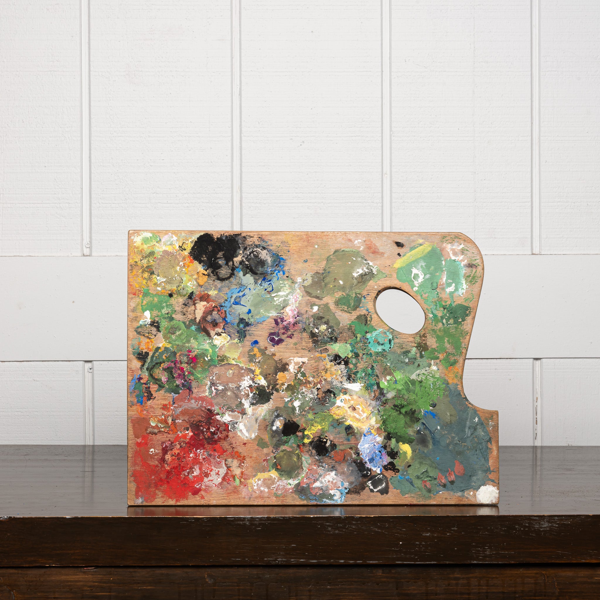 Painted Artist Palette, Early 20th Century