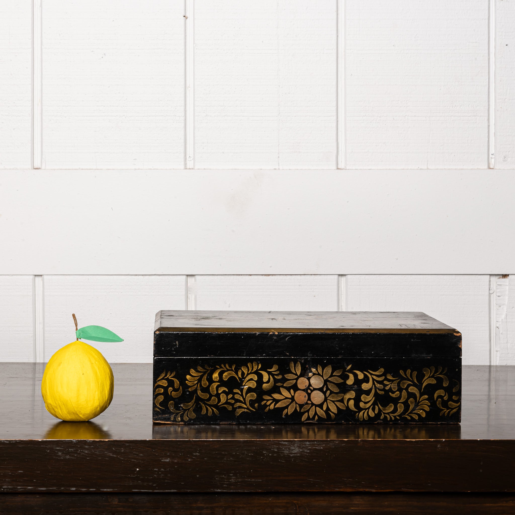 19th Century American Folk Art Painted Box