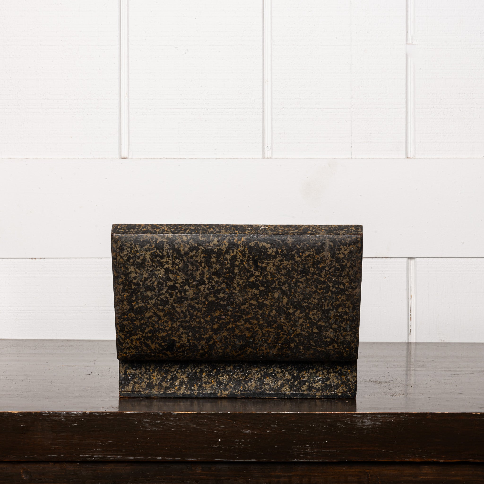 19th Century American Folk Art Painted Document Box