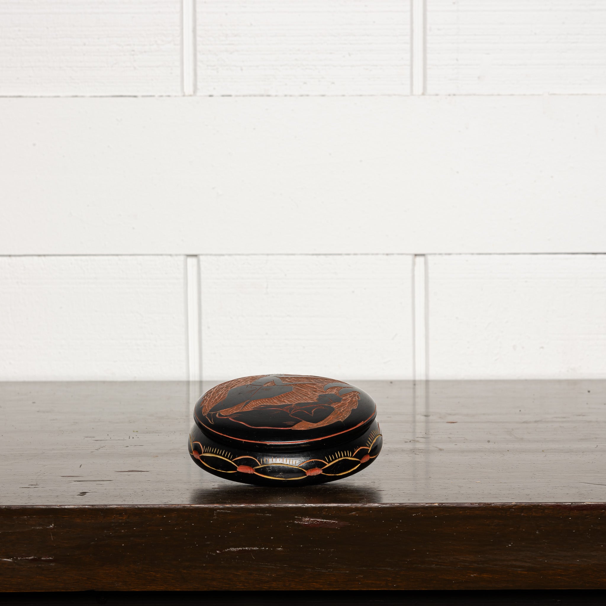 Early 20th Century Art Deco Wood Box