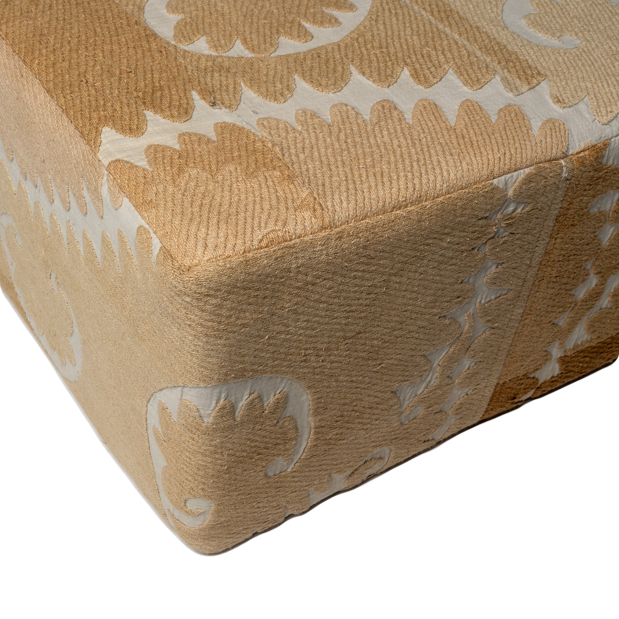 Antique Suzani Embroidered Cushion