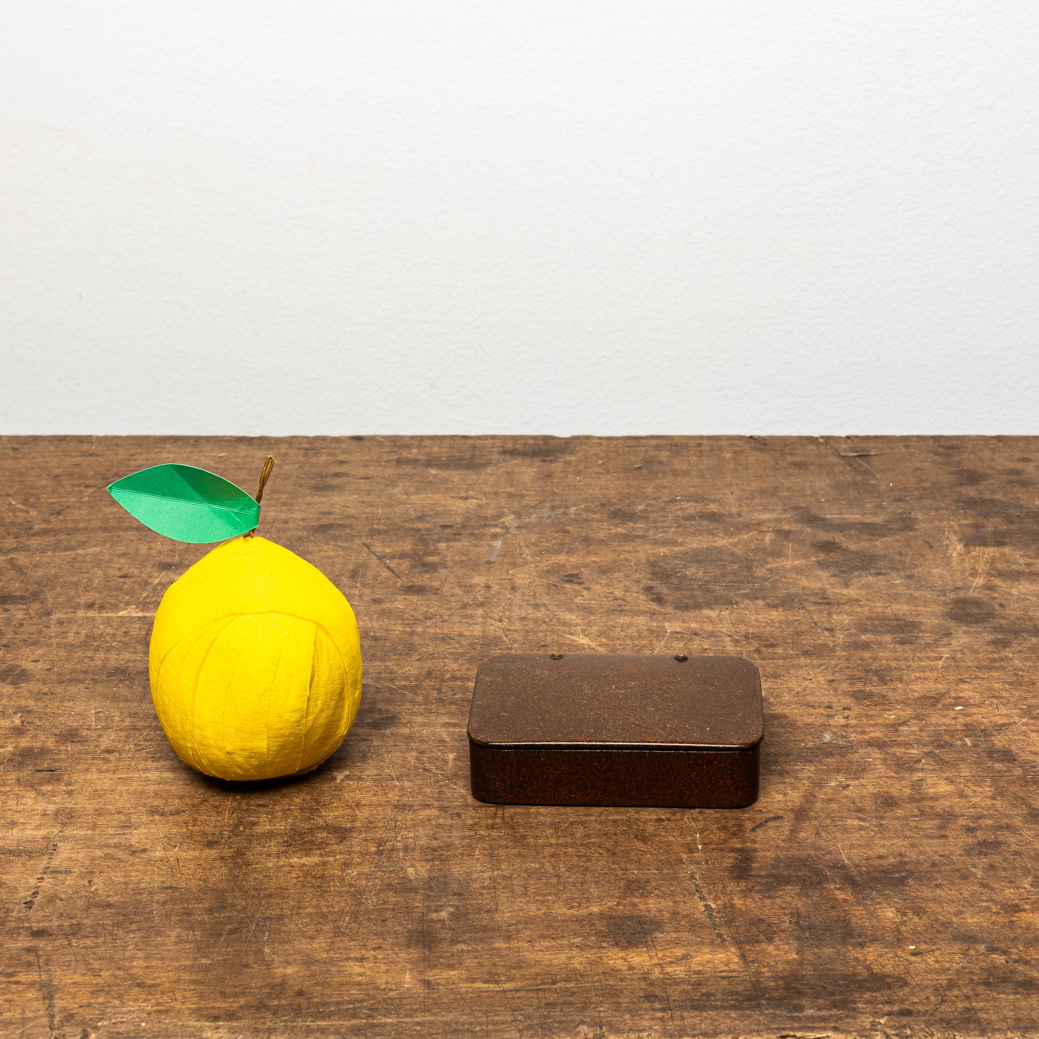 19th Century Table Snuff Box, Antique Lacquer Box