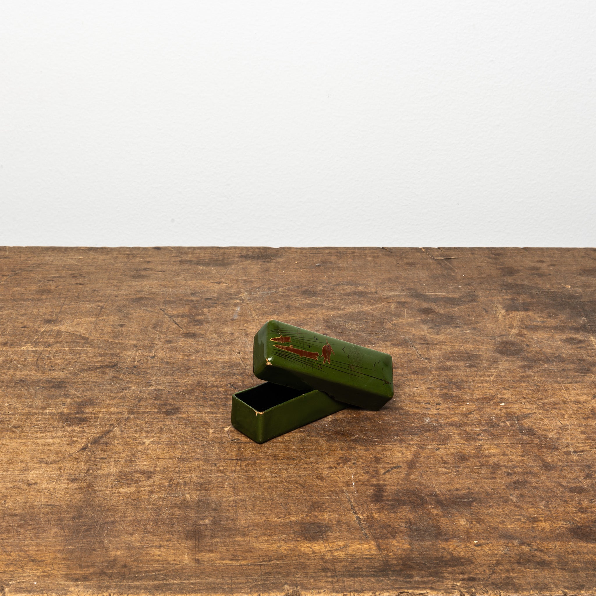 19th Century Japanese Lacquer Box, Antique Snuff Box