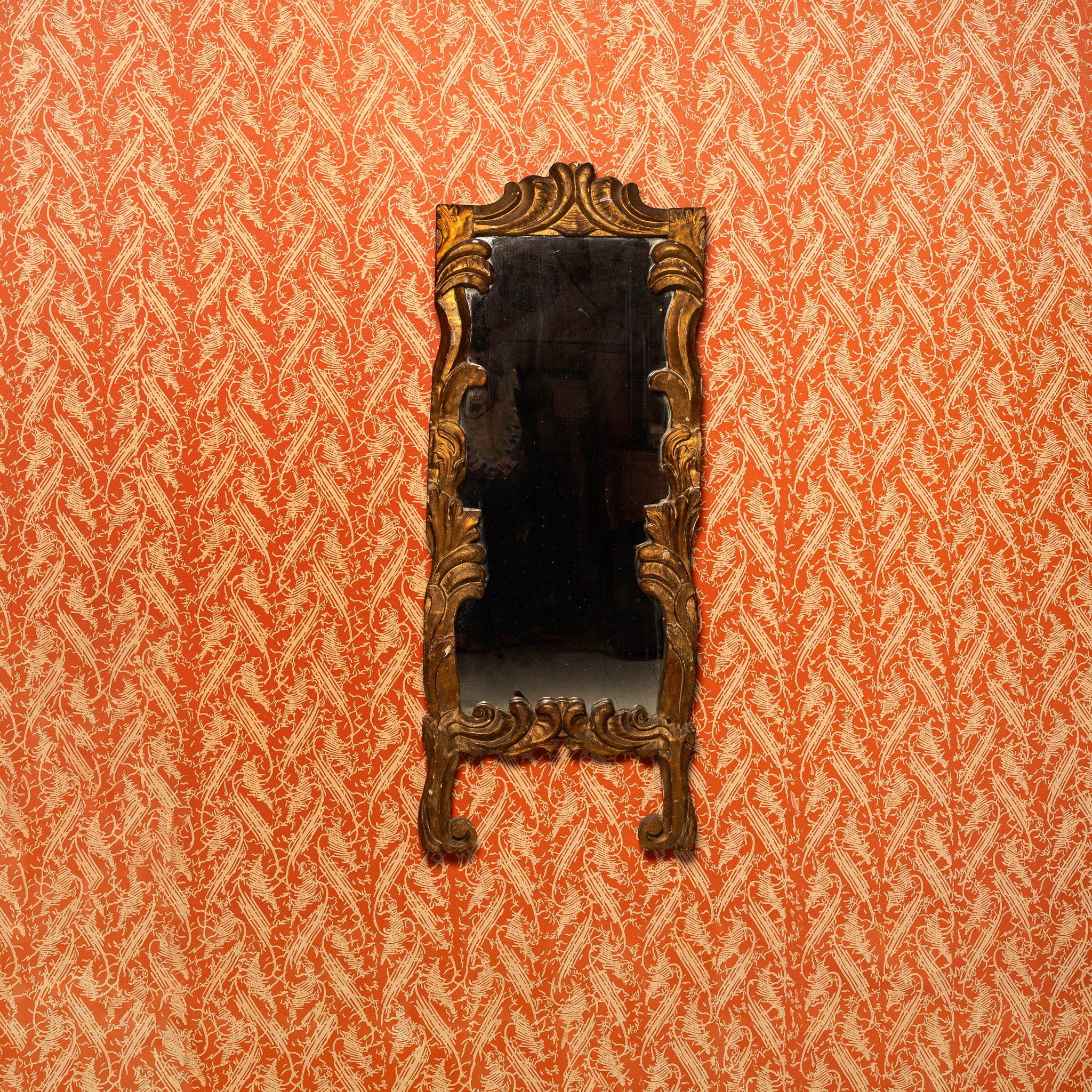 Italian carved gilt mirror, 18th/19th century