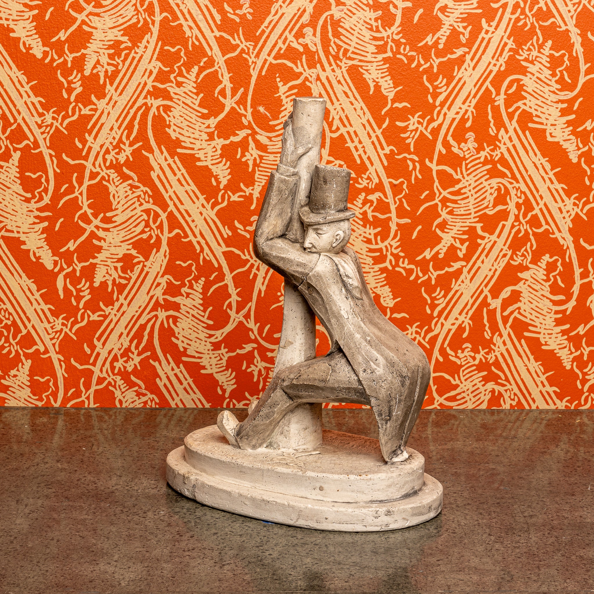 French Art Deco Plaster Sculpture Early 20th Century Plaster France