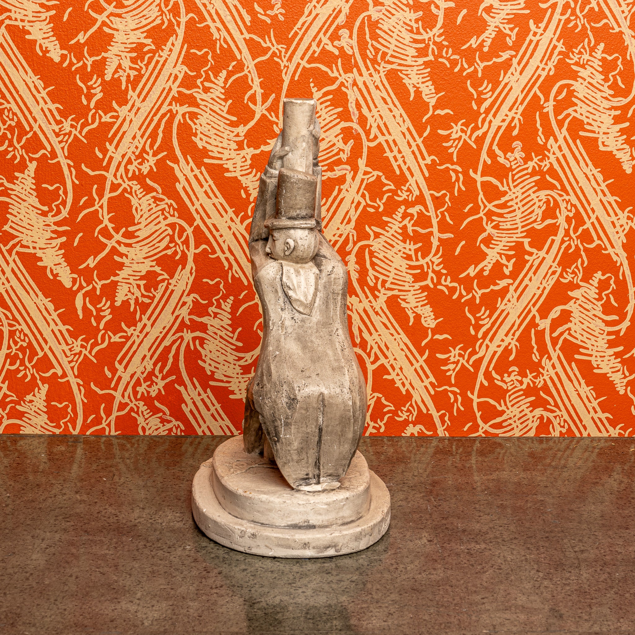 French Art Deco Plaster Sculpture Early 20th Century Plaster France