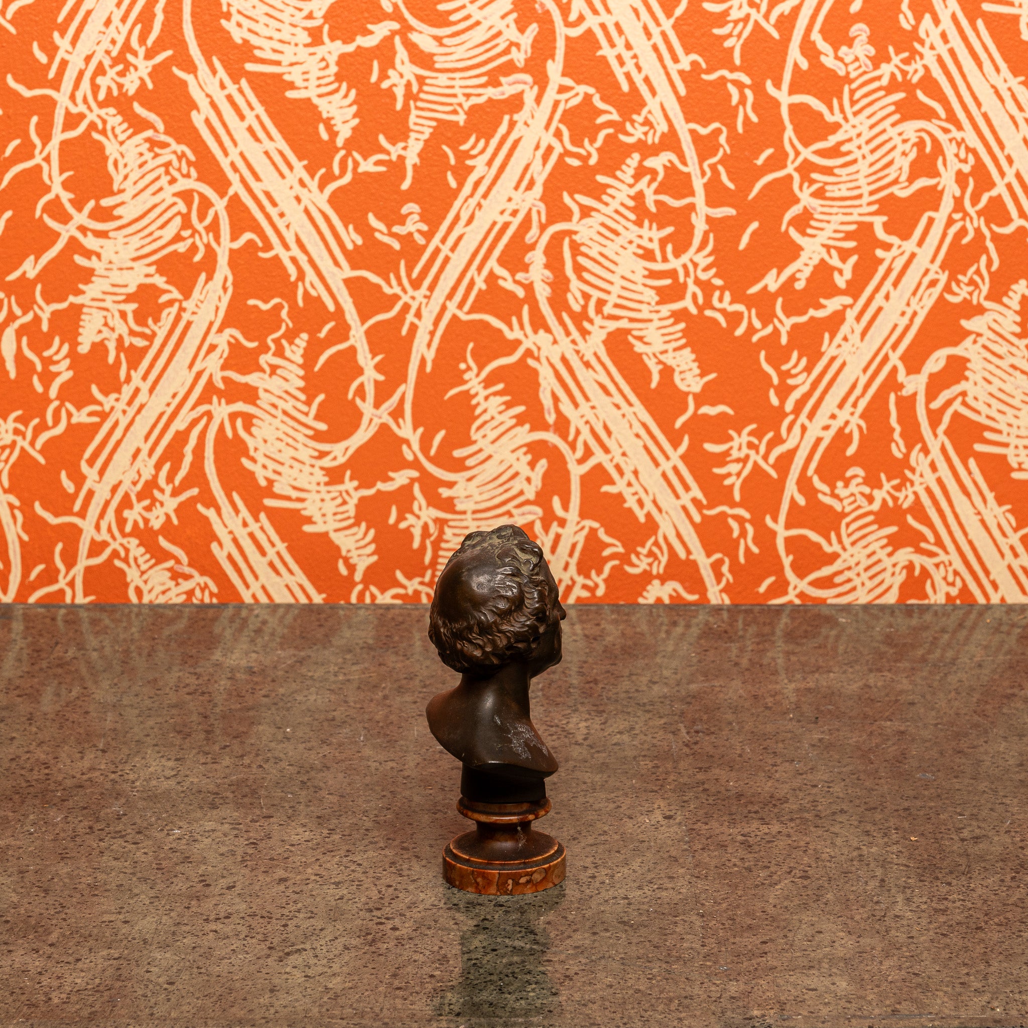 Grand Tour Bronze Bust — 19th Century