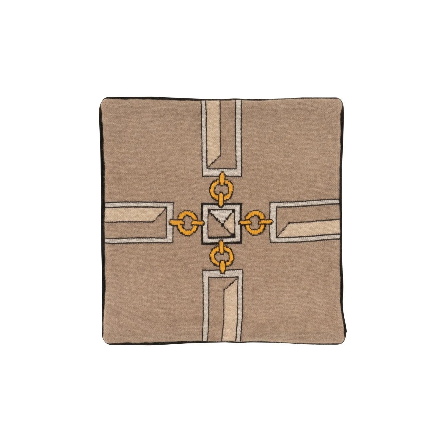 SAVED NY x Damien Nicolas Roux  "BRICKS & CHAINS" Cashmere Pillows