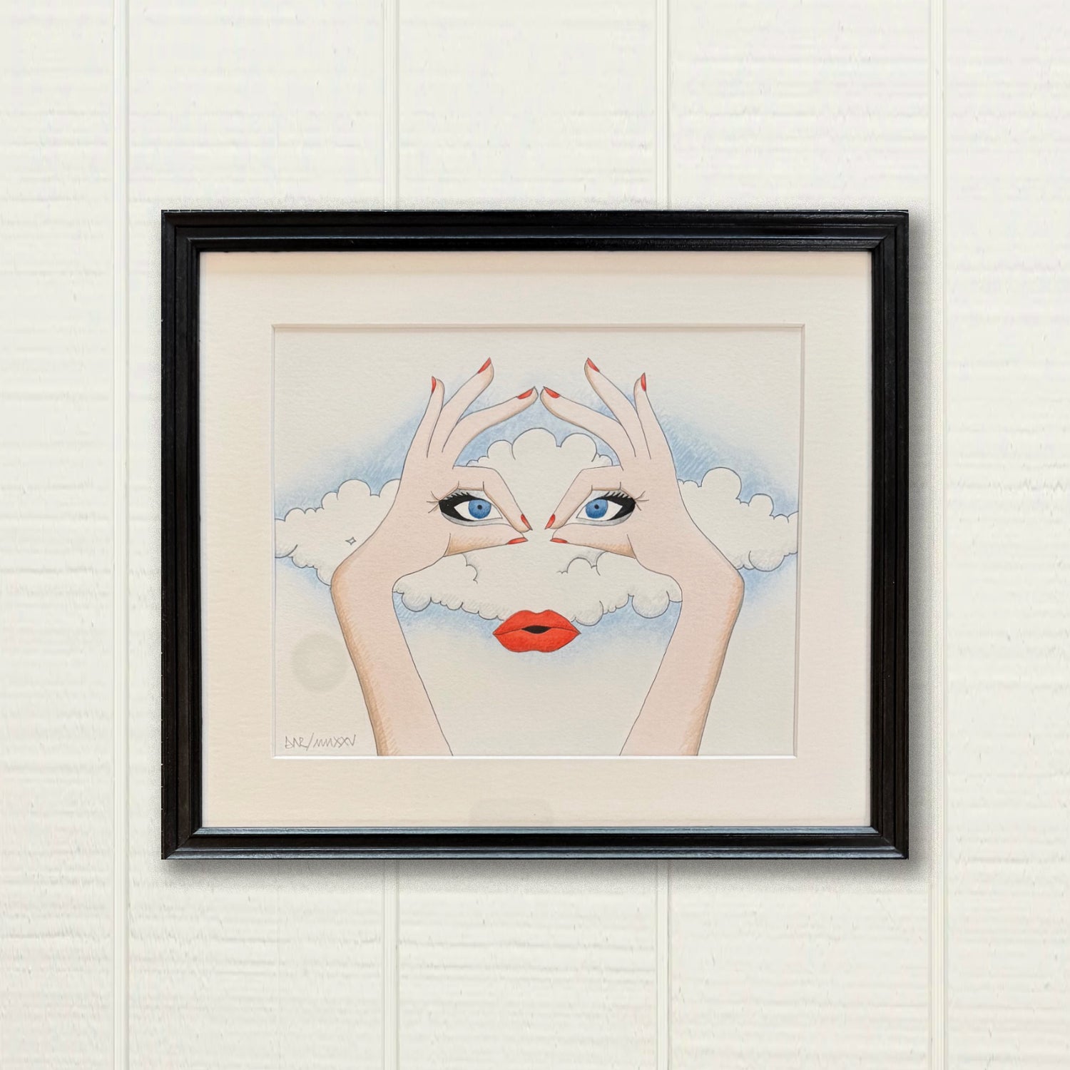 DAMIEN NICOLAS ROUX, "IN NUBIBUS, LOOK ME IN THE EYES" (2025)