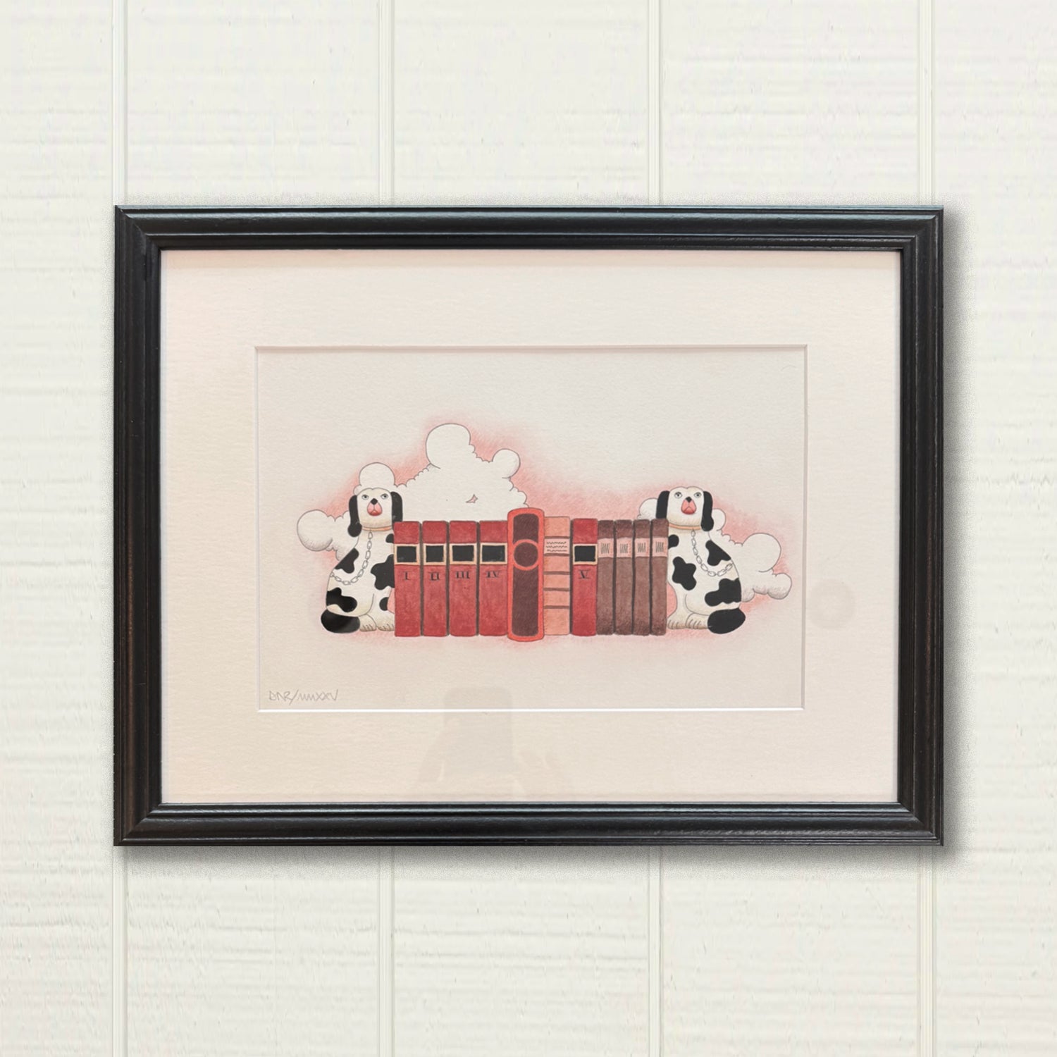 DAMIEN NICOLAS ROUX, "IN NUBIBUS, THE STAFFORDSHIRE LIBRARY" (2025)