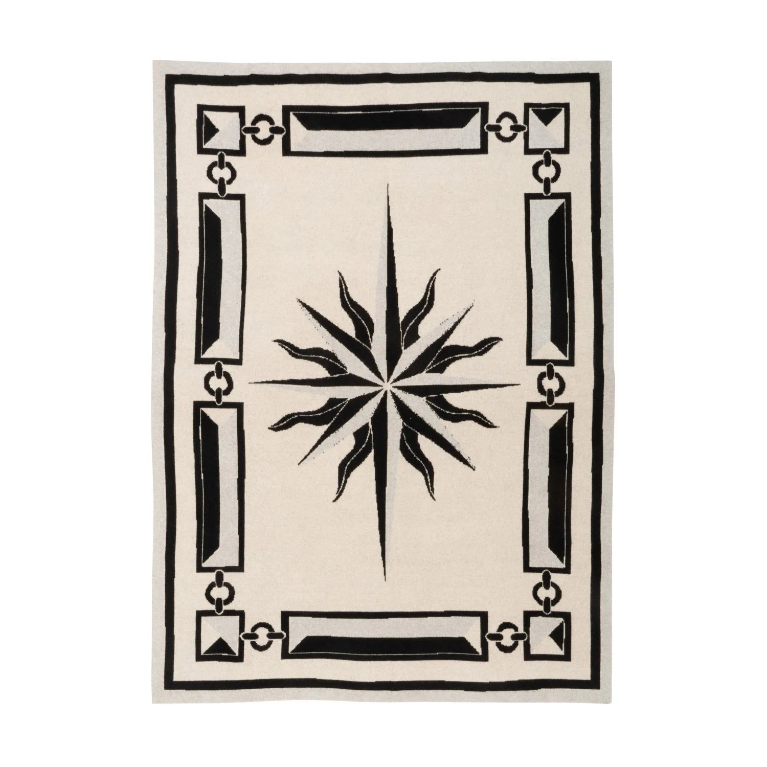 SAVED NY x Damien Nicolas Roux "SUNBURST" Cashmere Blankets