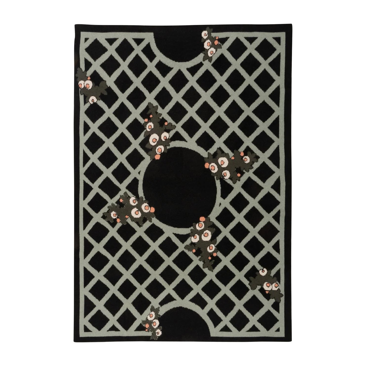 SAVED NY x Damien Nicolas Roux "TREILLAGE" Cashmere Blanket