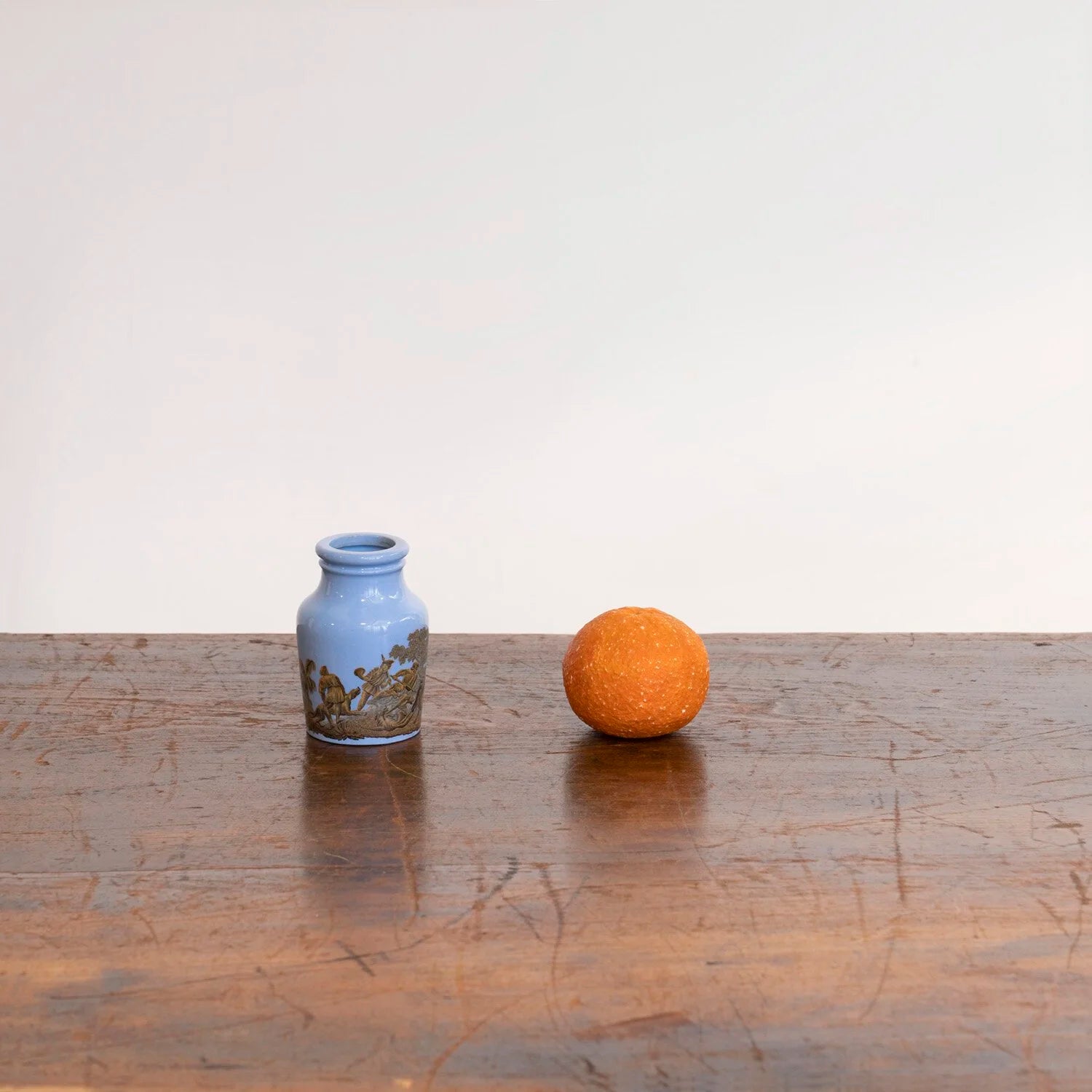 DECORATED MUSTARD POT
