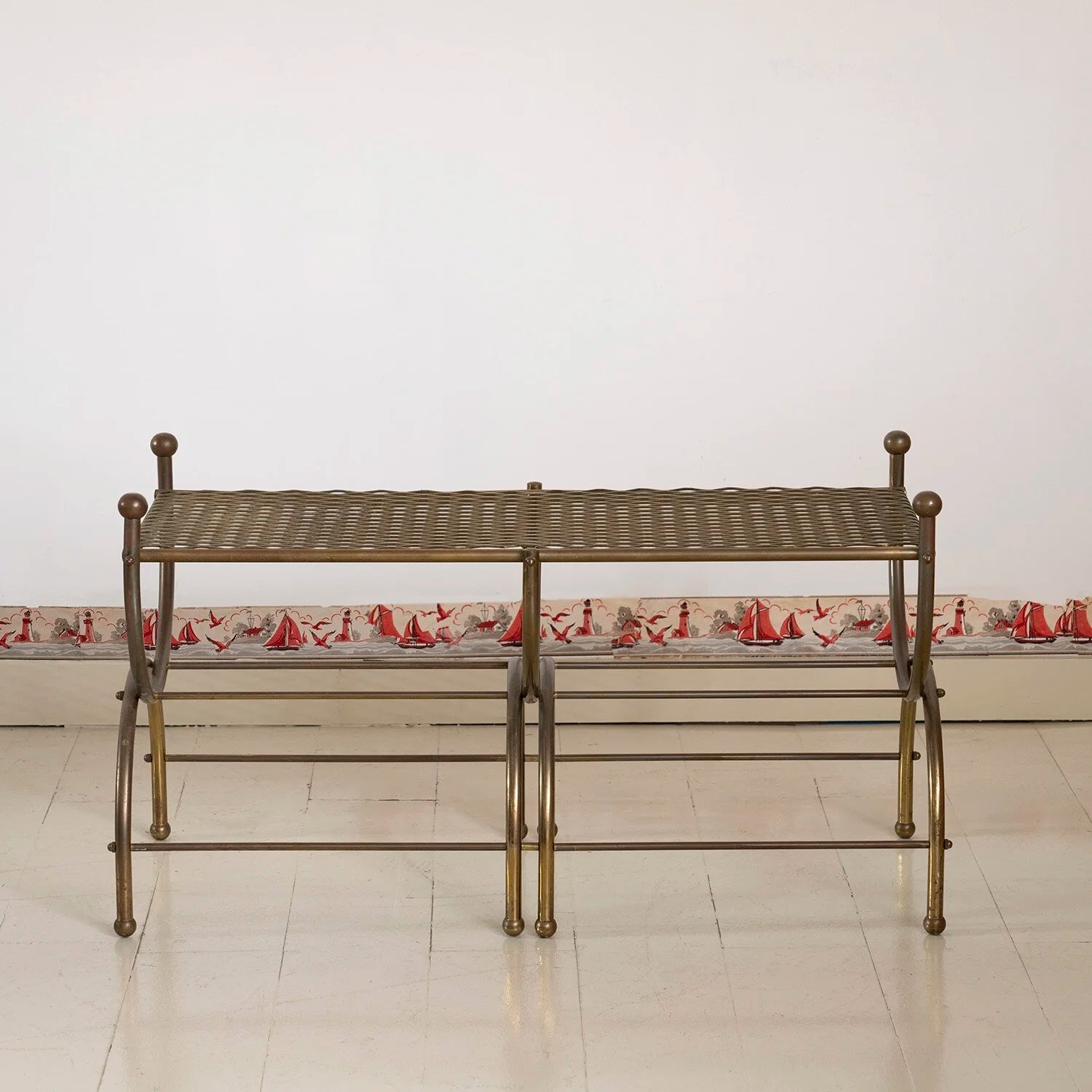 DECORATIVE BRASS TABLE