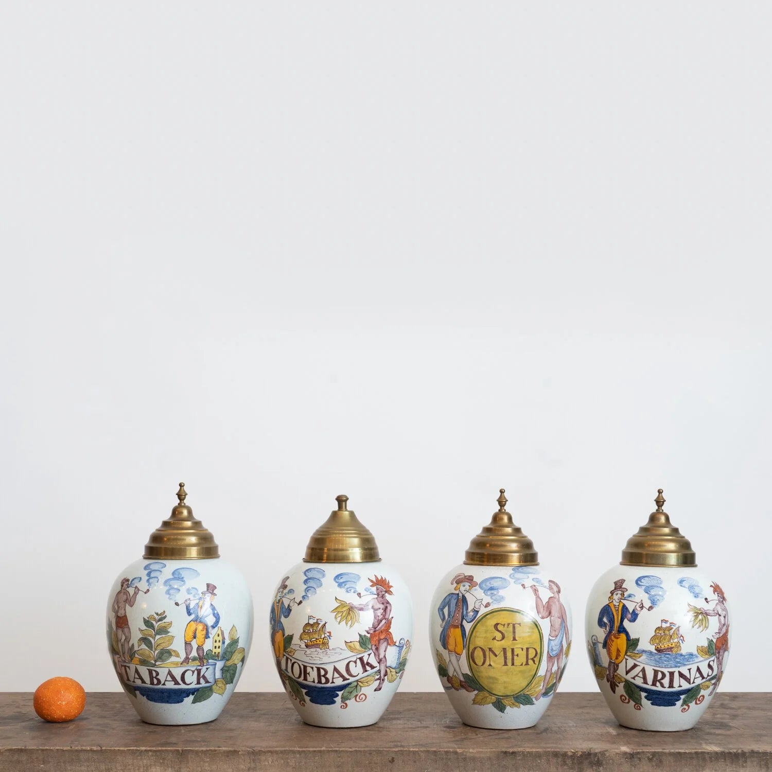 DELFT TOBACCO JAR No. 4