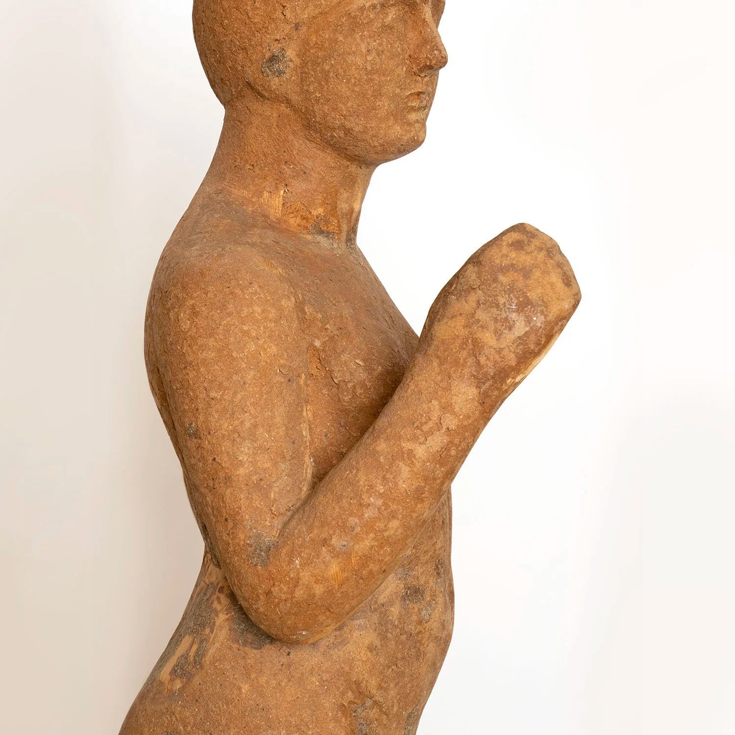 LIFE SIZE ART DECO SCULPTURE OF A WOMAN