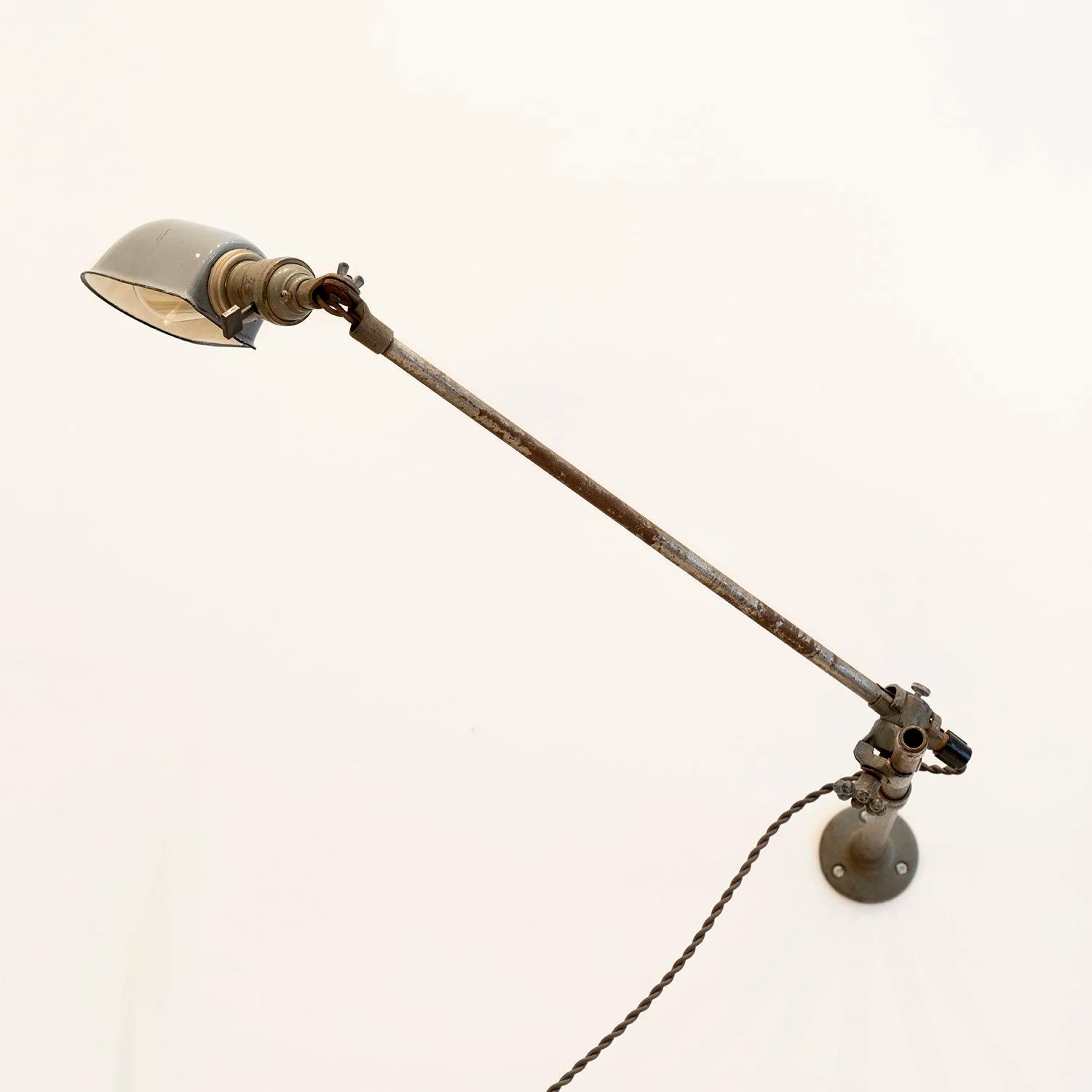 EARLY 20TH CENTURY WALL MOUNT INDUSTRIAL LIGHT