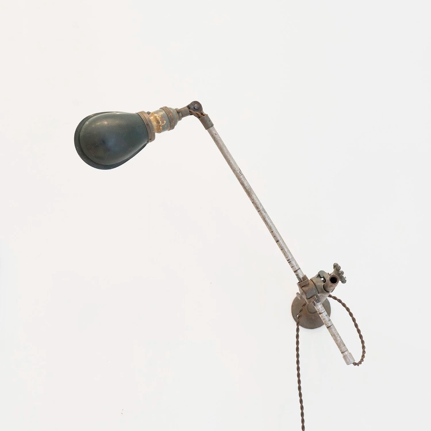 EARLY 20TH CENTURY WALL MOUNT INDUSTRIAL LIGHT