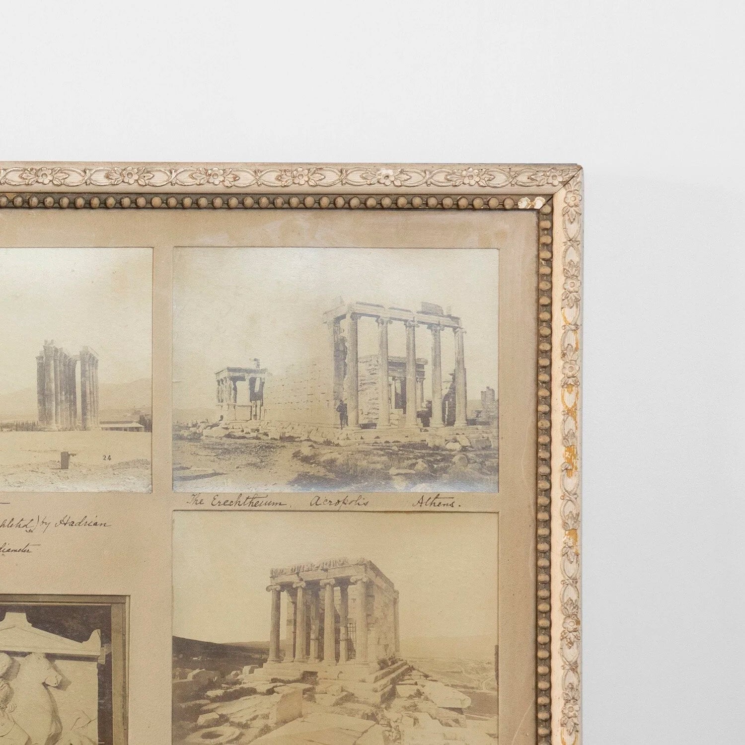Early Photographs of Athens Framed Artwork
