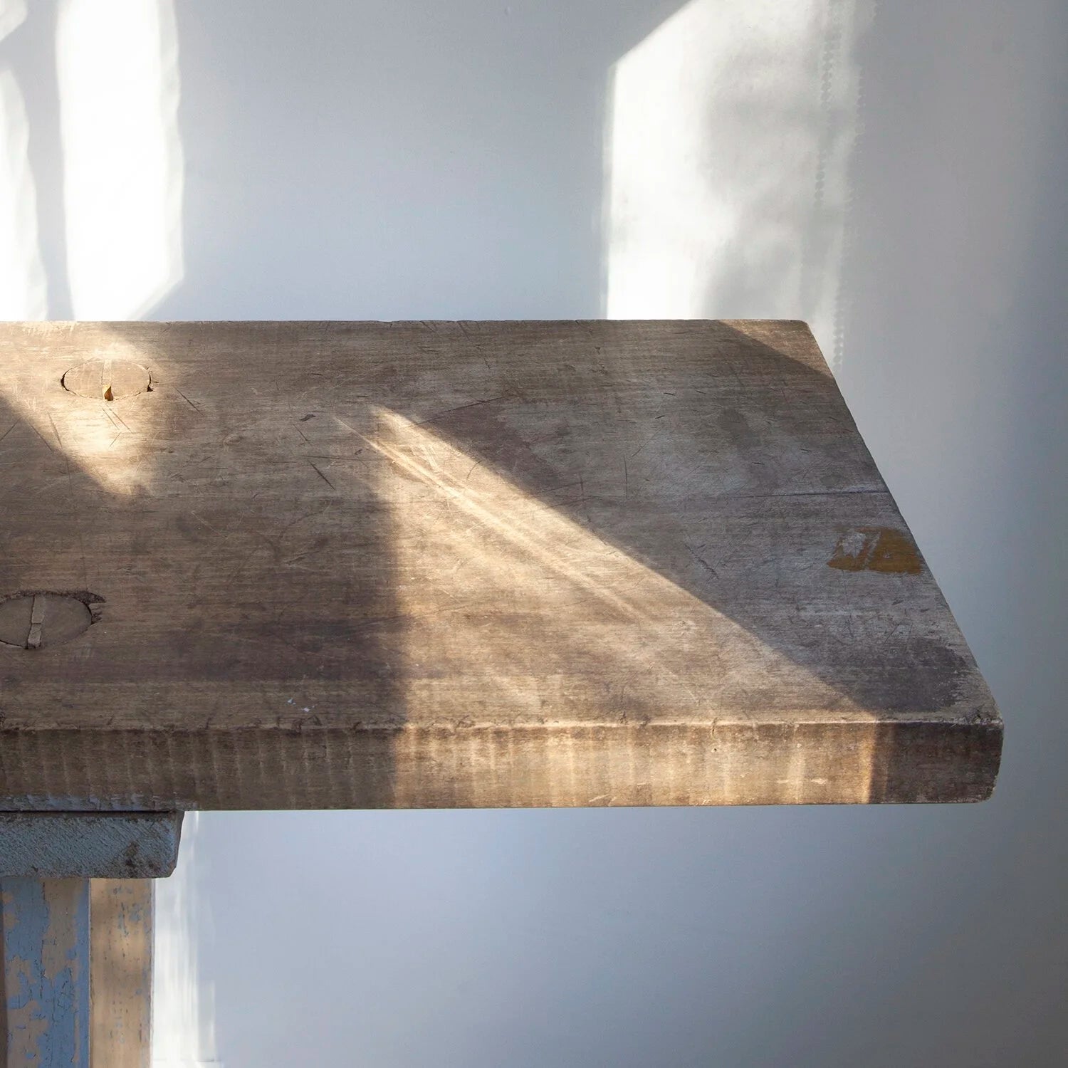 19TH CENTURY AMISH PLANK TABLE