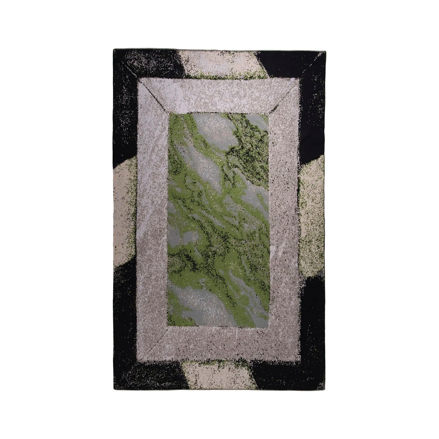 GREEN MARBLE Cashmere Blanket