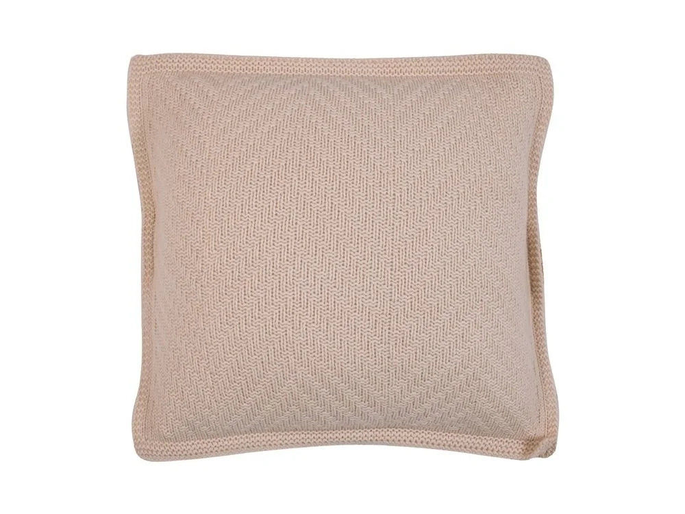 HERRINGBONE KNIT PILLOW