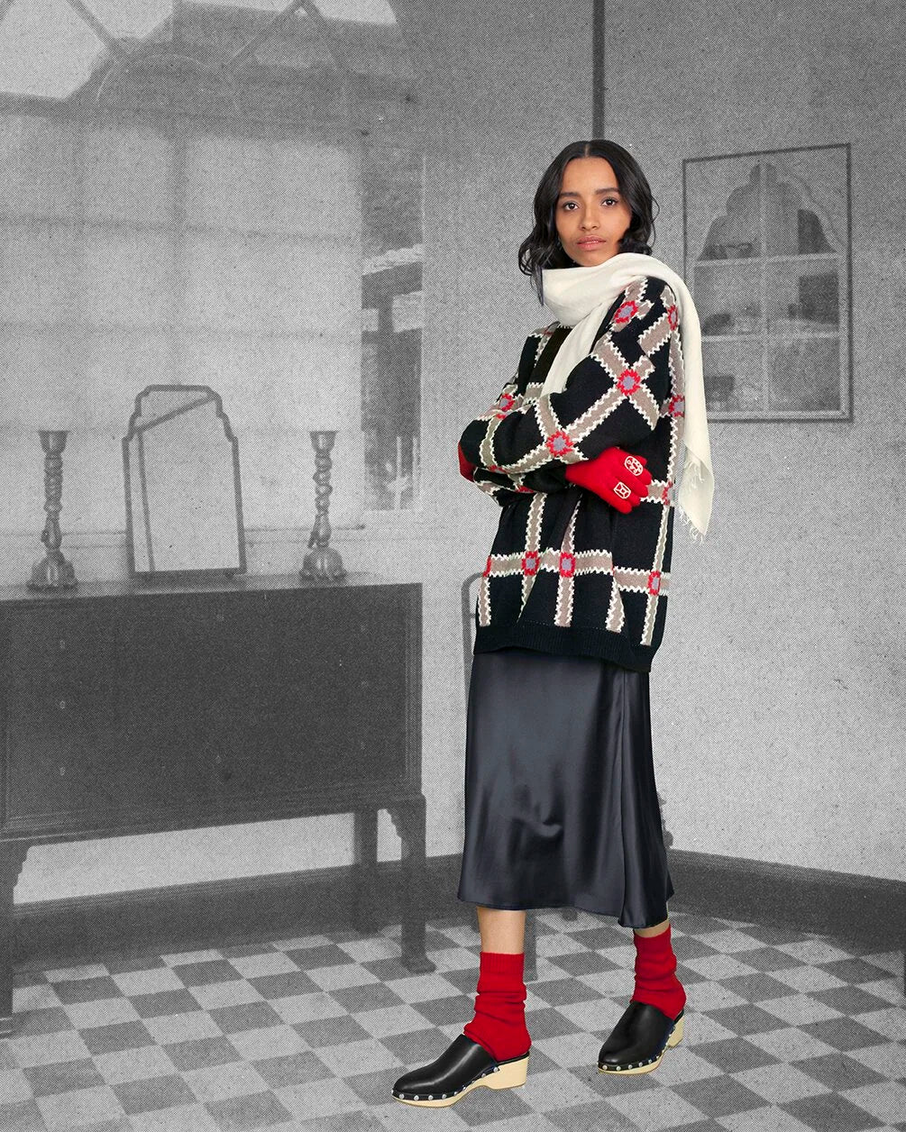 PATCHWORK QUILT SWEATER
