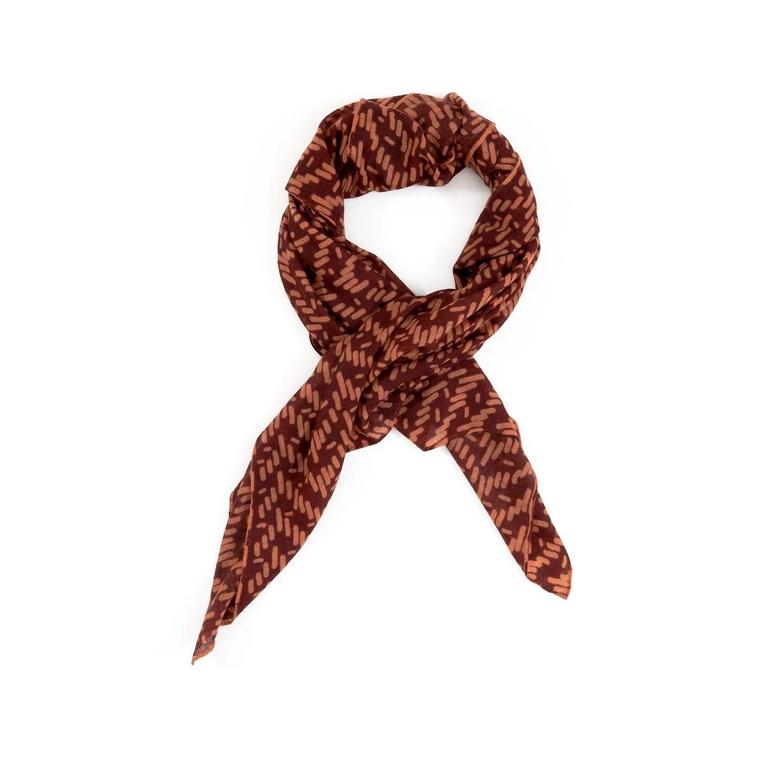 IRVING BLOOD ORANGE SCARF