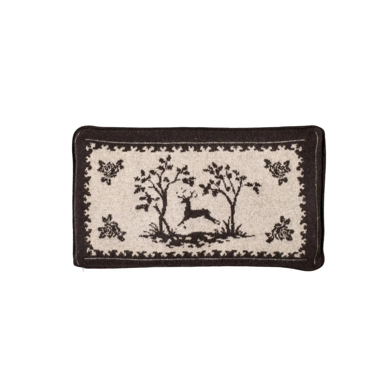 SAVED NY x LUKAS THE ILLUSTRATOR "DANCE OF THE DEER" Cashmere Pillow