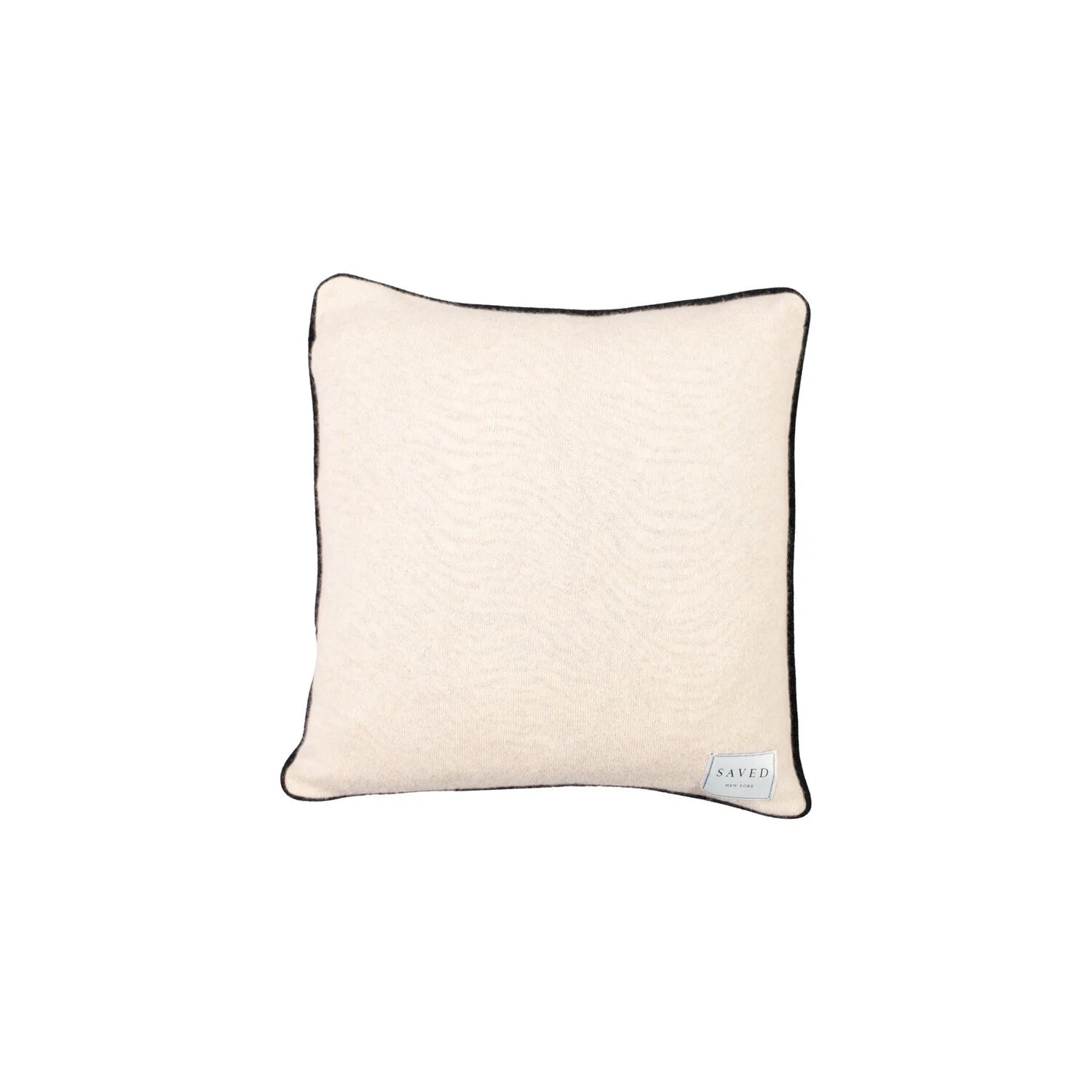 SAVED NY x LUKAS THE ILLUSTRATOR  "KNIGHT OF THE YELLOW ROSE" Cashmere Pillow