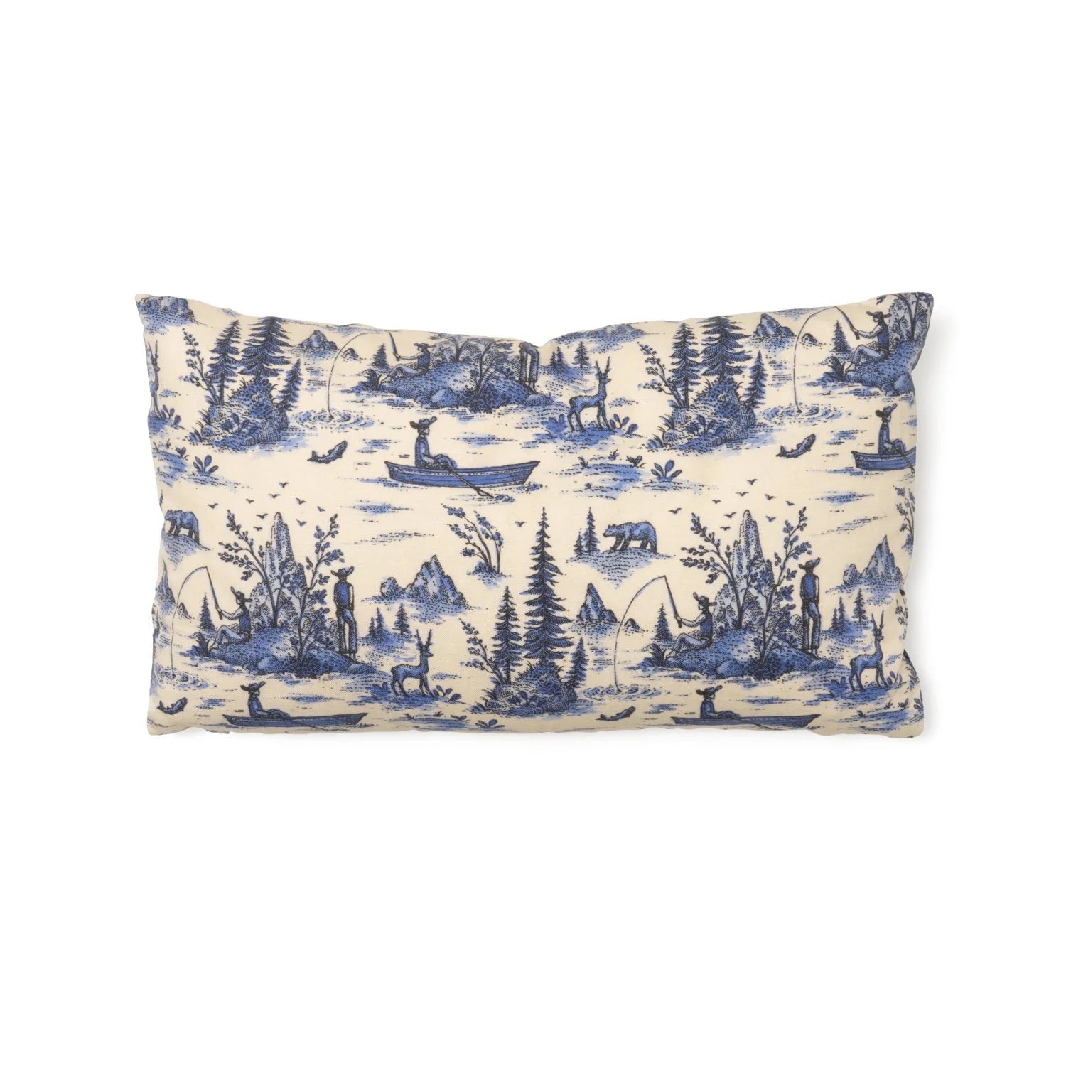 SAVED NY x LUKAS THE ILLUSTRATOR  "MOUNTAIN MAN" Cotton Pillows