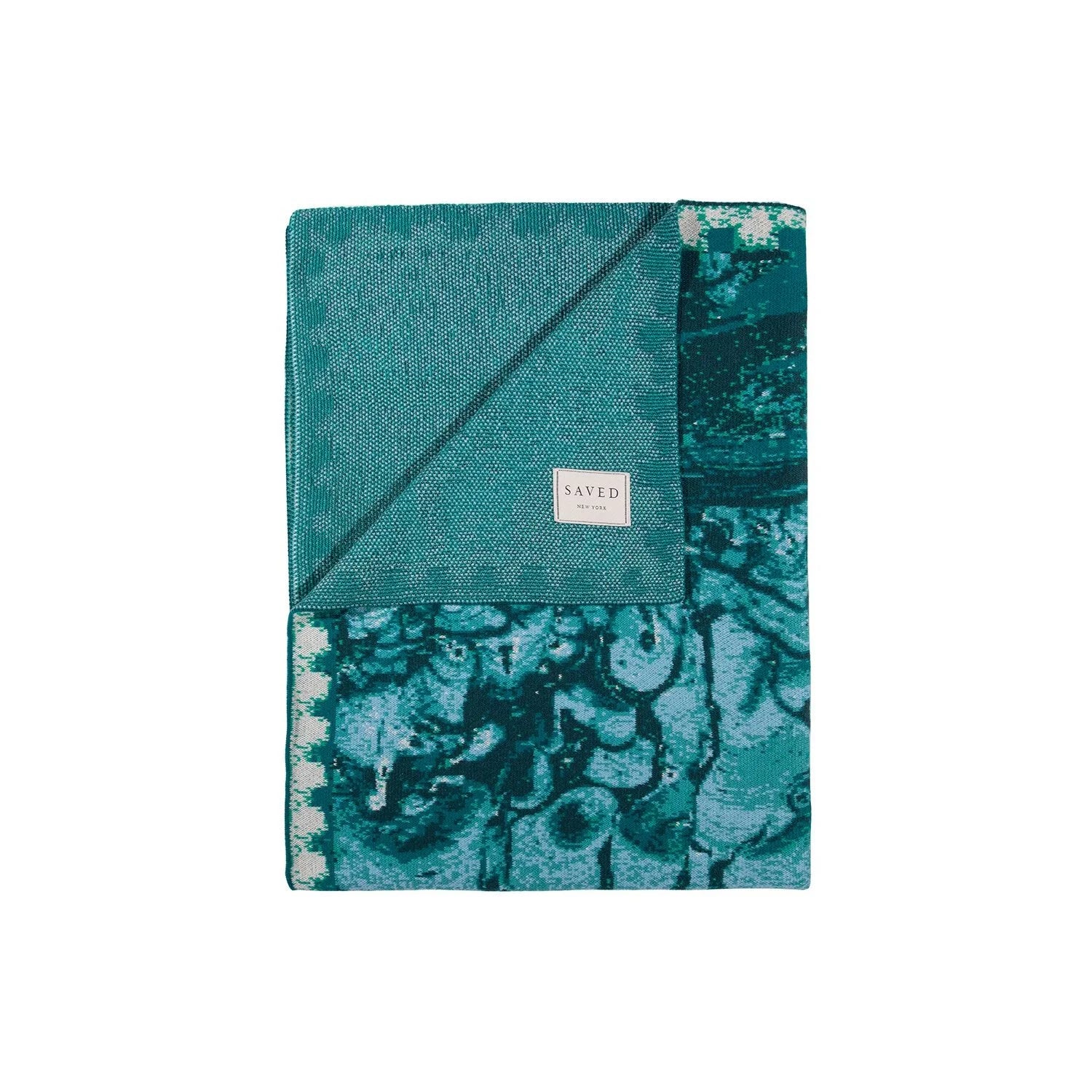 MALACHITE MIRROR Cashmere Blanket